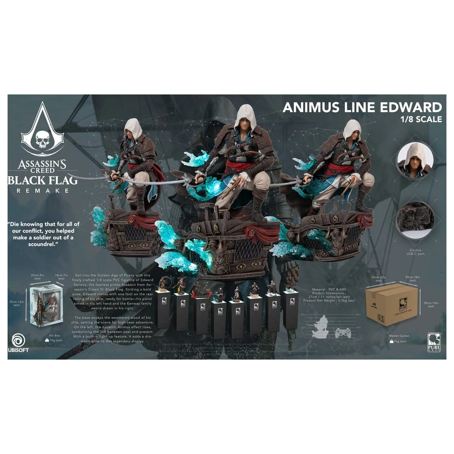 Assassin´s Creed Kip Animus Edward fotografija izdelka