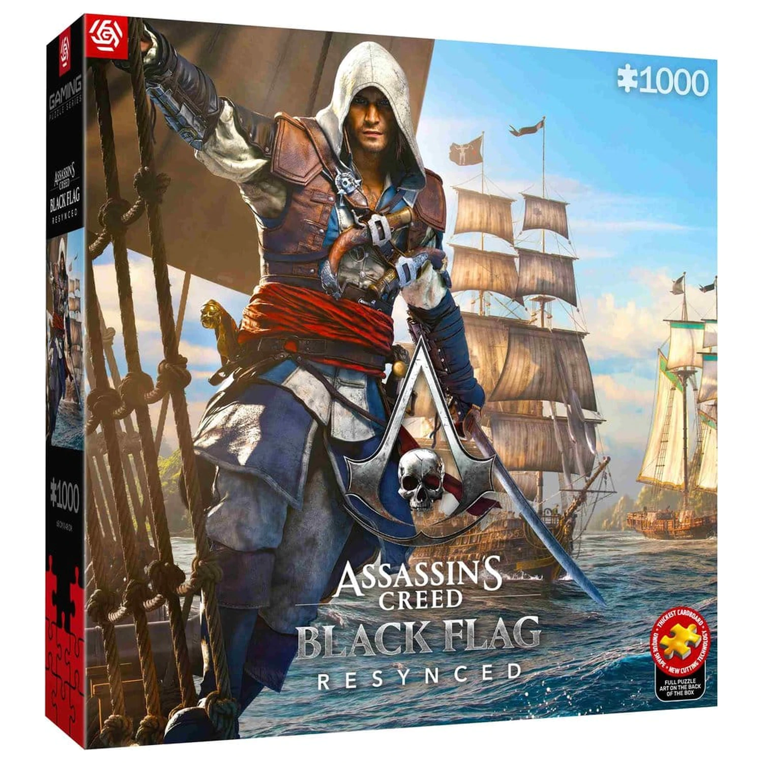 Assassin's Creed Black Flag Resynced sestavljanka (1000 kosov) fotografija izdelka