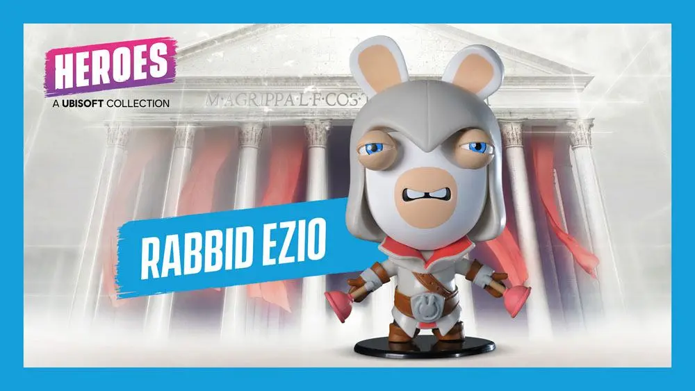 Assassin's Creed / Raving Rabbid Ubisoft Heroes Collection Chibi Figurica Rabbid Ezio 10 cm fotografija izdelka