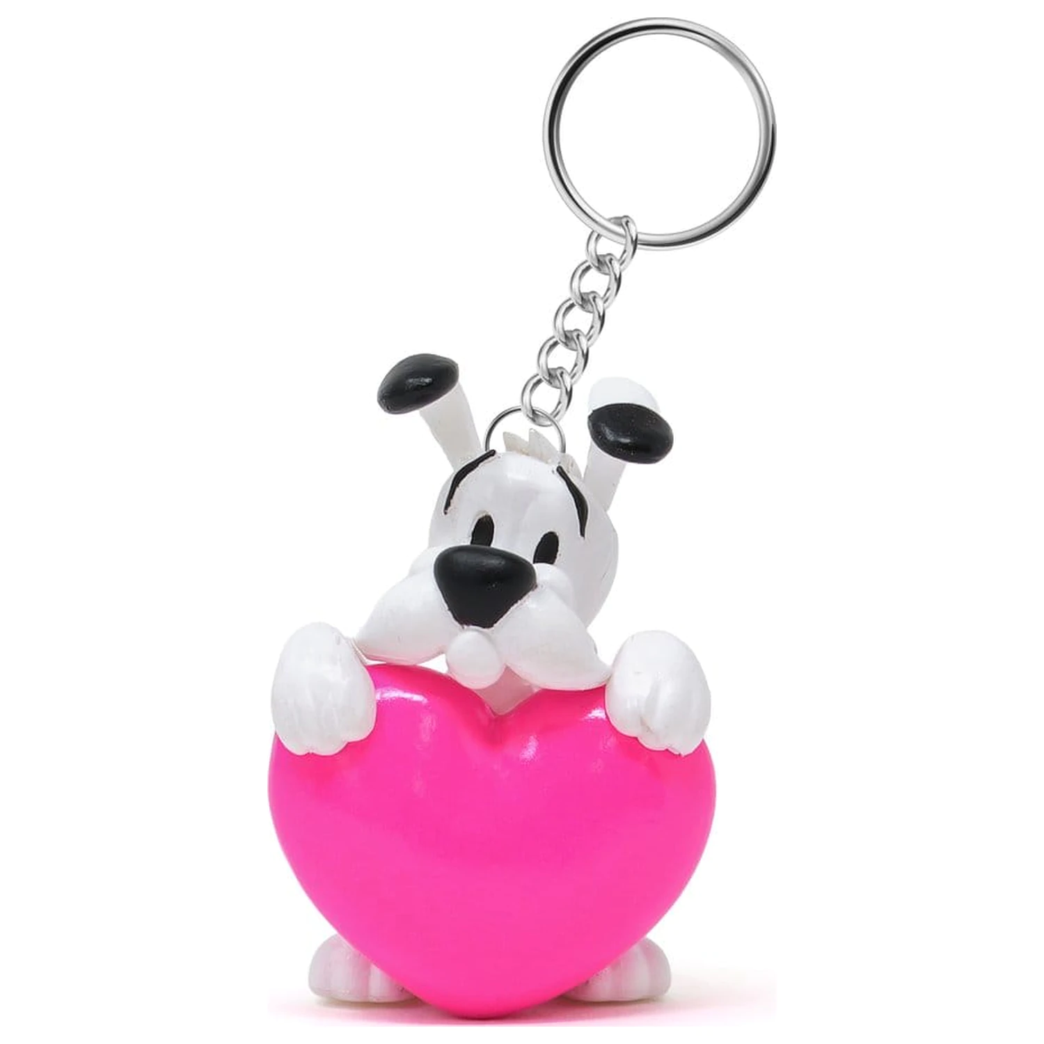 Asterix Keychain Dogmatix Roza Srce fotografija izdelka