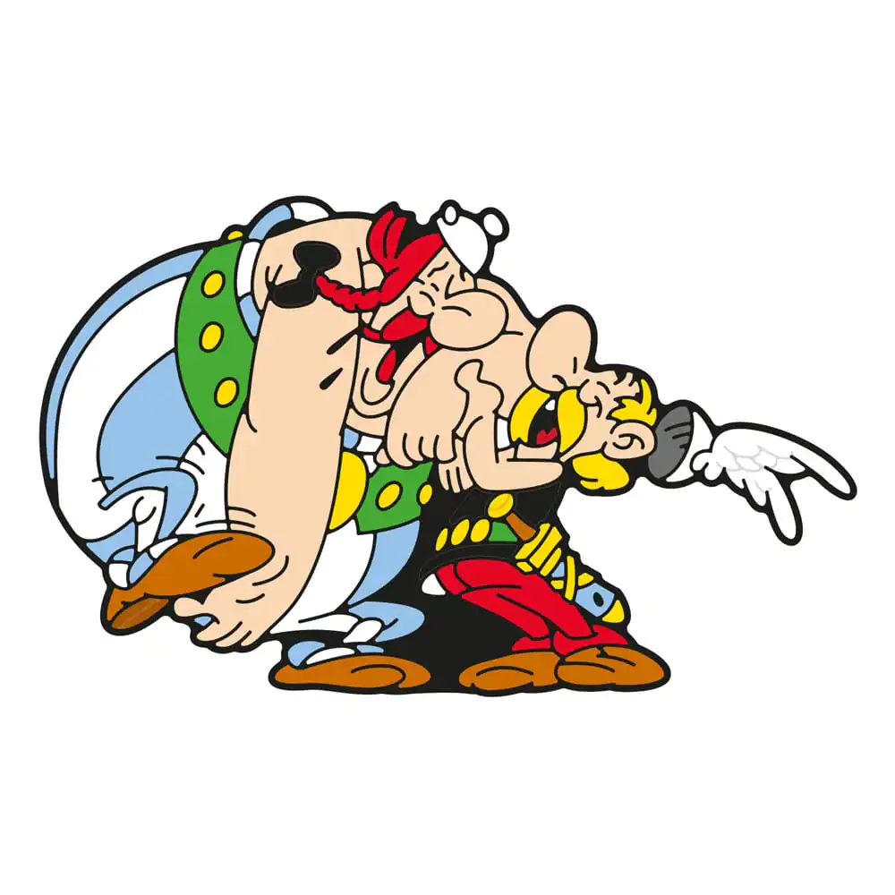 Asterix magnet za hladilnik Asterix & Obelix Laughing 6 cm fotografija izdelka