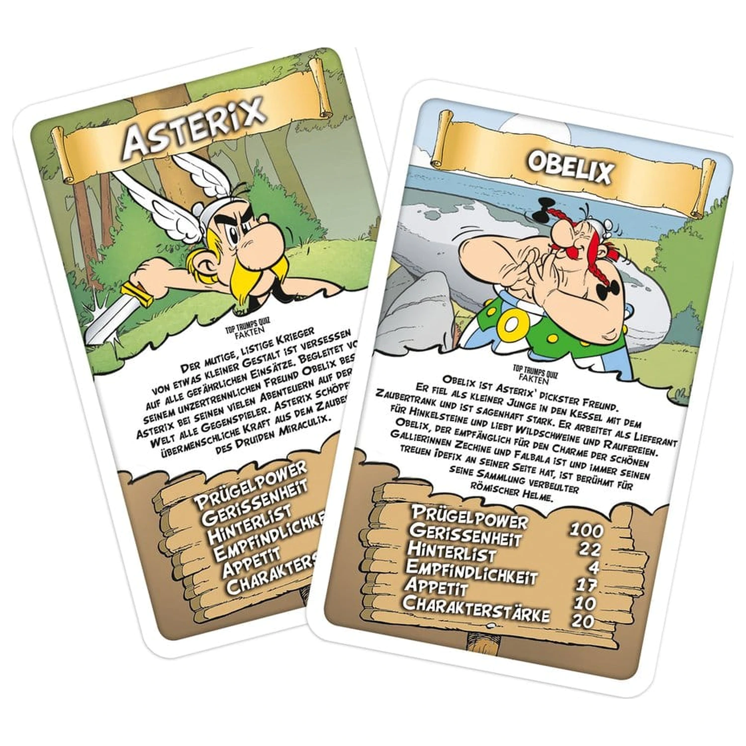 Asterix igra s kartami Top Trumps *nemška različica* fotografija izdelka