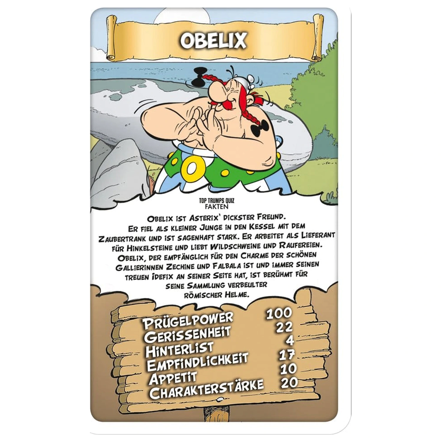 Asterix igra s kartami Top Trumps *nemška različica* fotografija izdelka