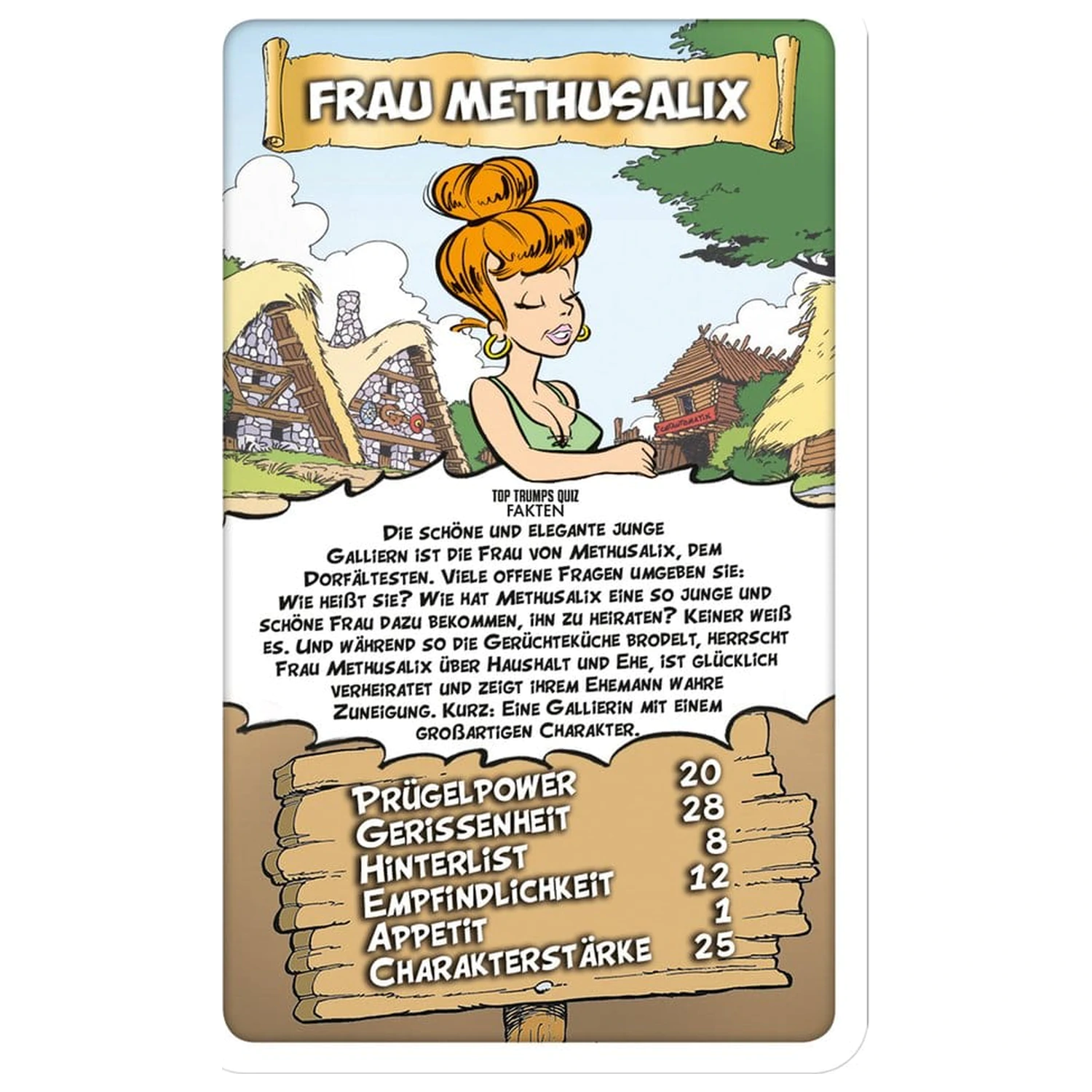 Asterix igra s kartami Top Trumps *nemška različica* fotografija izdelka