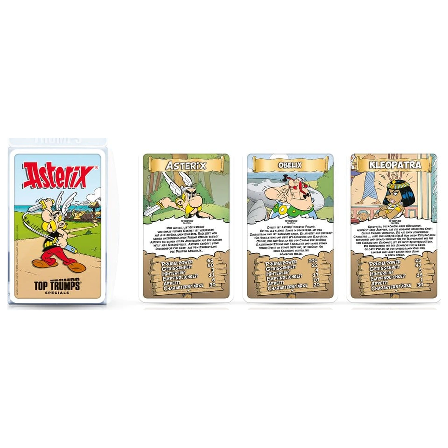 Asterix igra s kartami Top Trumps *nemška različica* fotografija izdelka