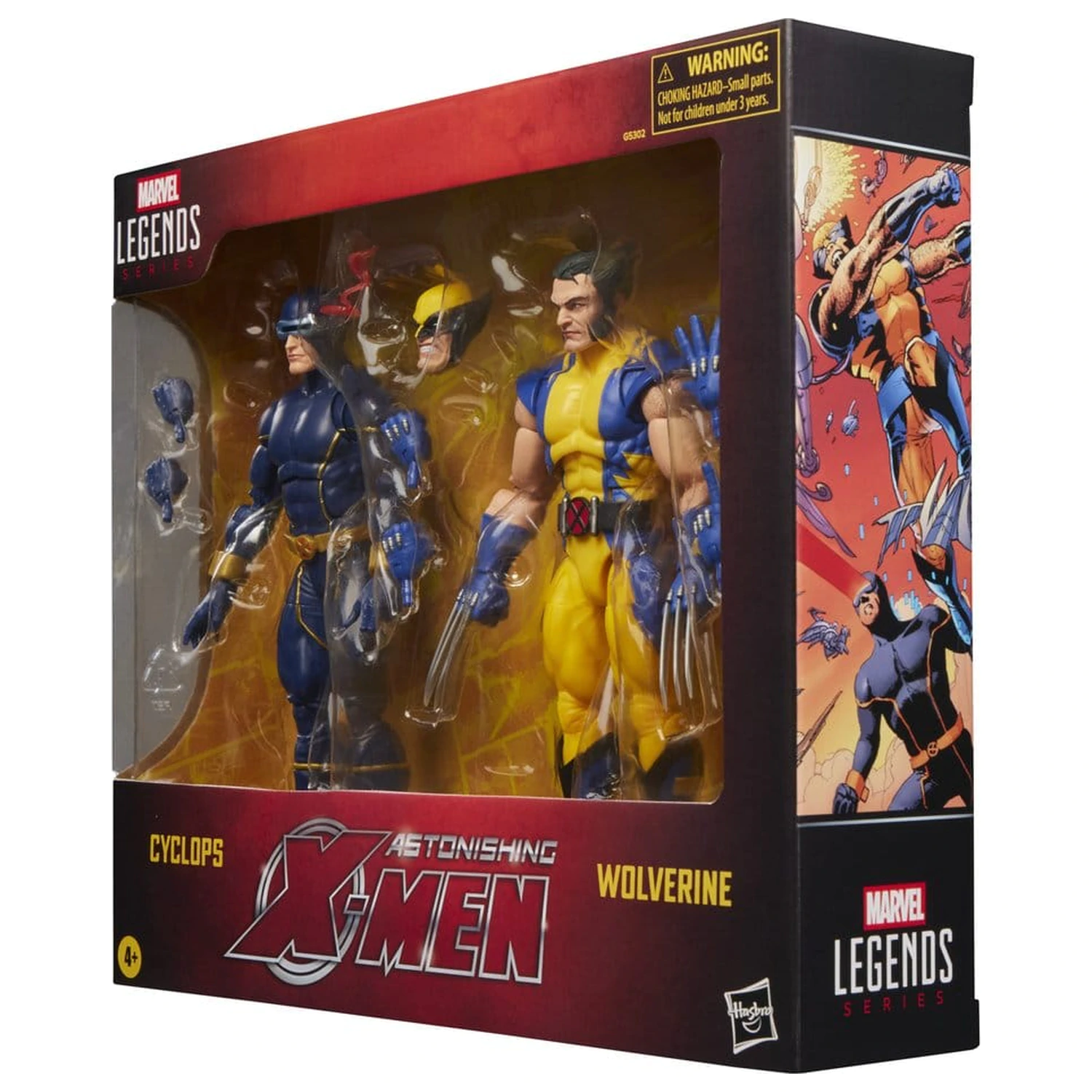 Astonishing X-Men Marvel Legends akcijski figuri dvojni paket Cyclops & Wolverine 15 cm fotografija izdelka
