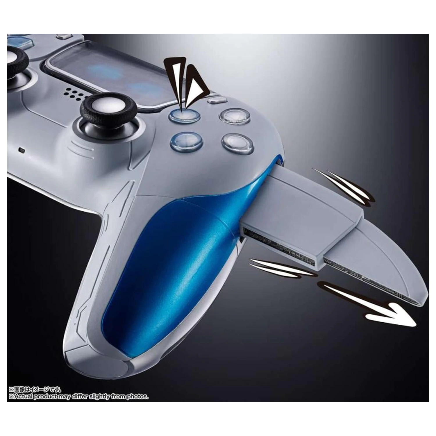 ASTRO BOT Astro Bot & Dual Speeder figura Chogokin 16 cm fotografija izdelka