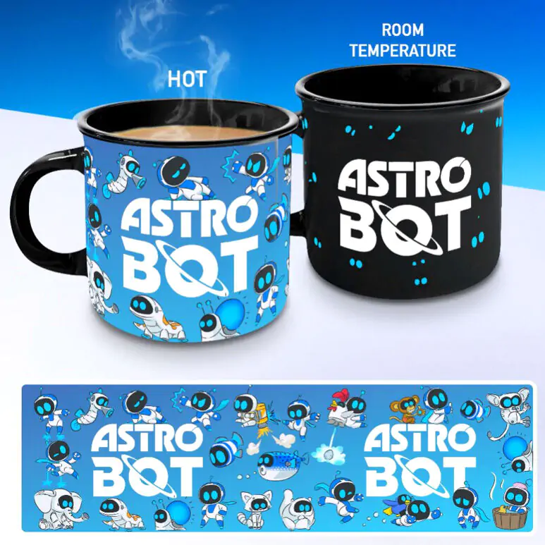 Astro Bot termo občutljiva skodelica fotografija izdelka