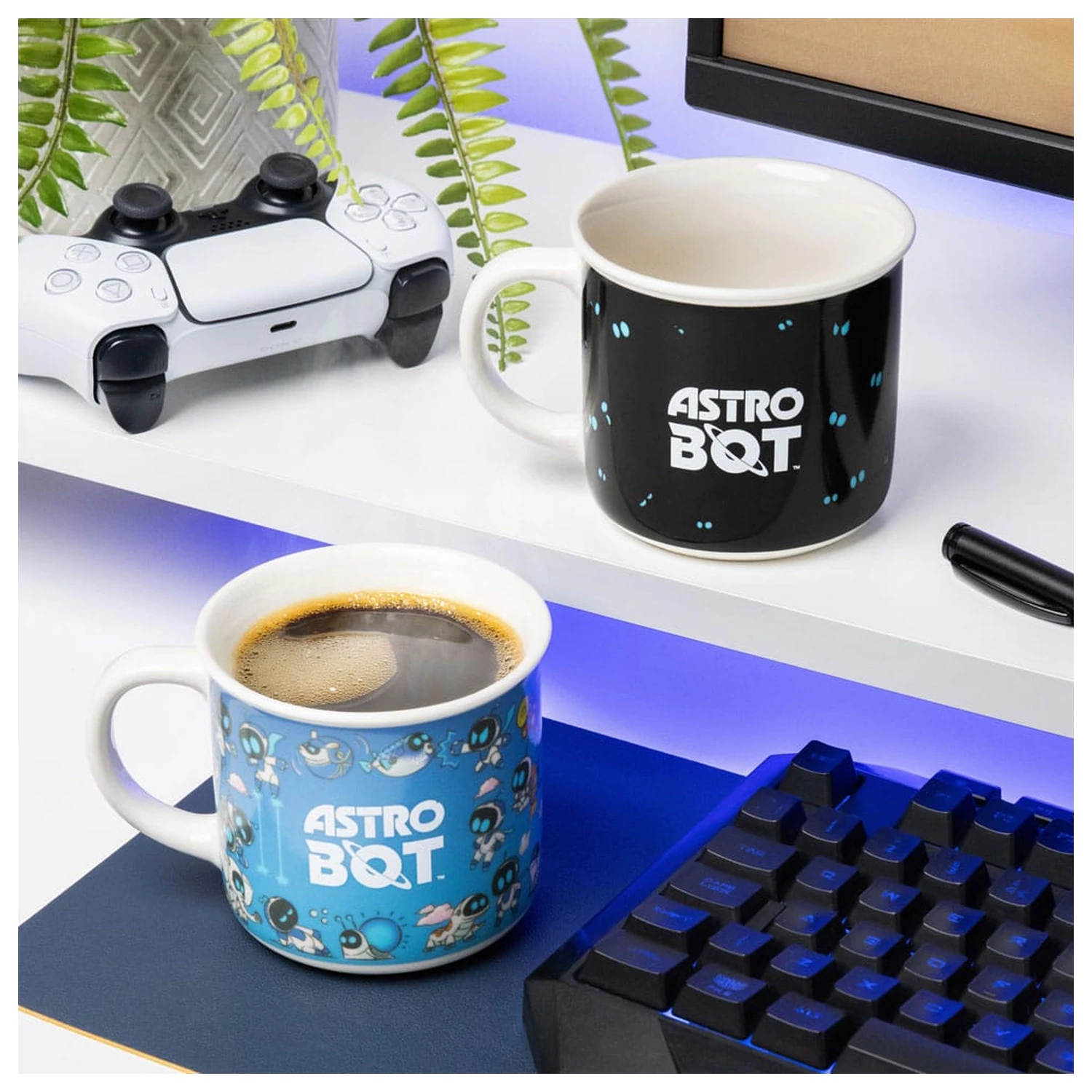 Astro Bot termo občutljiva skodelica fotografija izdelka