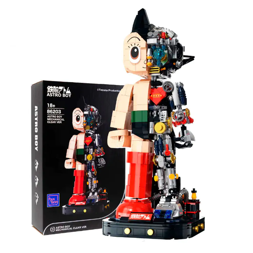 Astro Boy - Astro Boy Mechanical Clear Konstrukcijski Komplet 1250 kosov fotografija izdelka