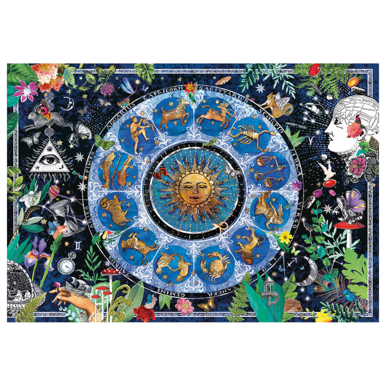 Astrological Chart sestavljanka 1000 kosov fotografija izdelka