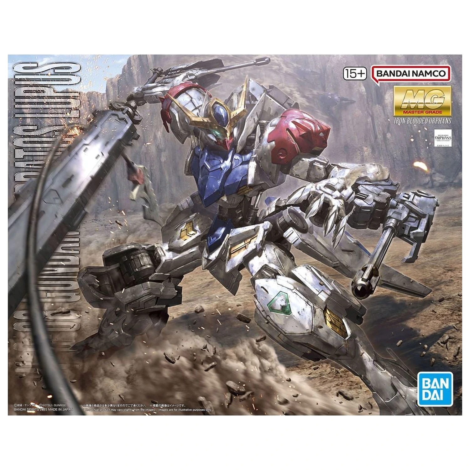 ASW-G-08 Gundam Barbatos Lupus Model komplet MG 1/100 fotografija izdelka