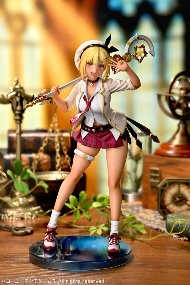 Atelier Resleriana: Forgotten Alchemy and the Polar Night Liberator PVC Kip 1/7 Ryza: Resleriana Academy Ver. 25 cm fotografija izdelka