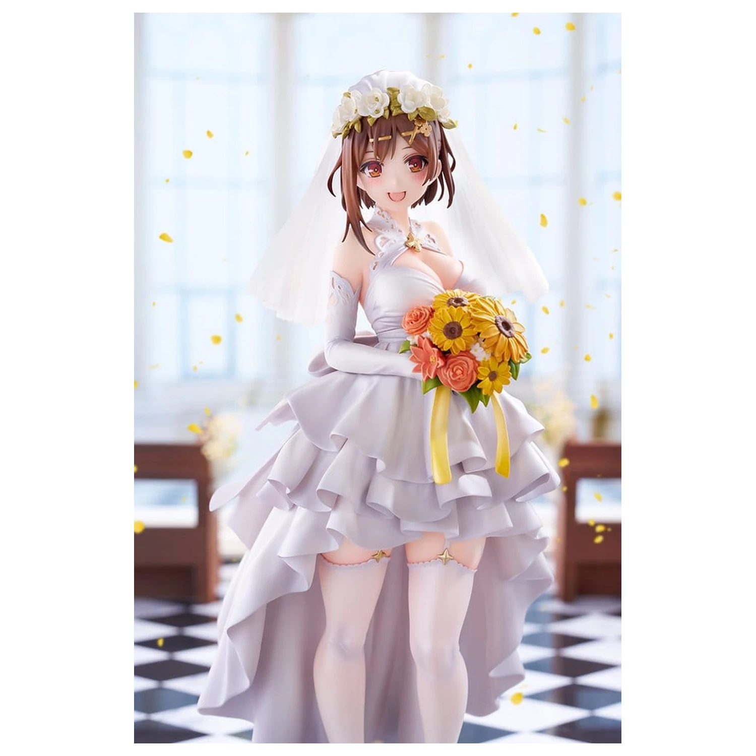 Atelier Ryza 3: Alchemist of the End & the Secret Key PVC figura 1/7 Ryza (Reisalin Stout) Wedding Style 25 cm fotografija izdelka