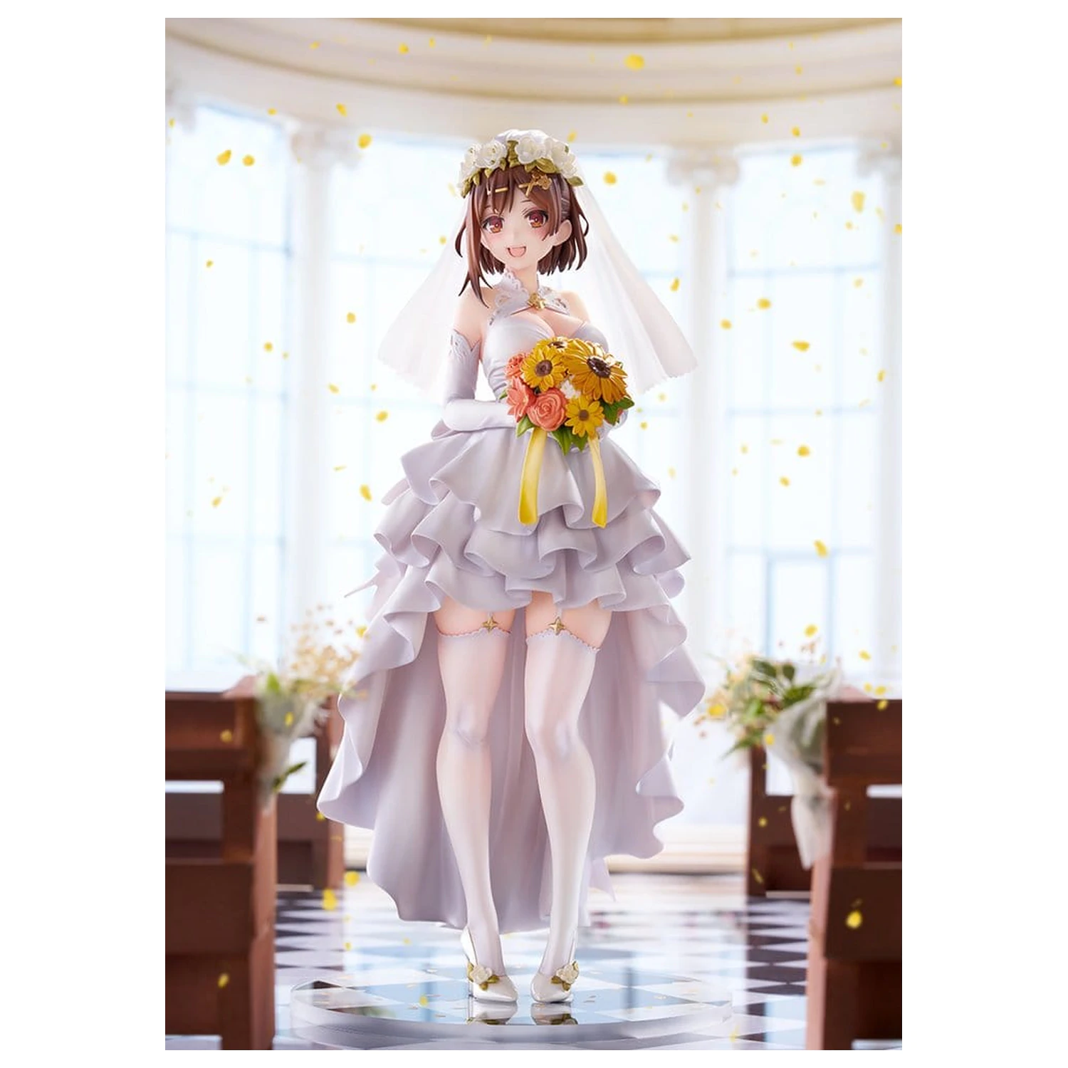 Atelier Ryza 3: Alchemist of the End & the Secret Key PVC figura 1/7 Ryza (Reisalin Stout) Wedding Style 25 cm fotografija izdelka