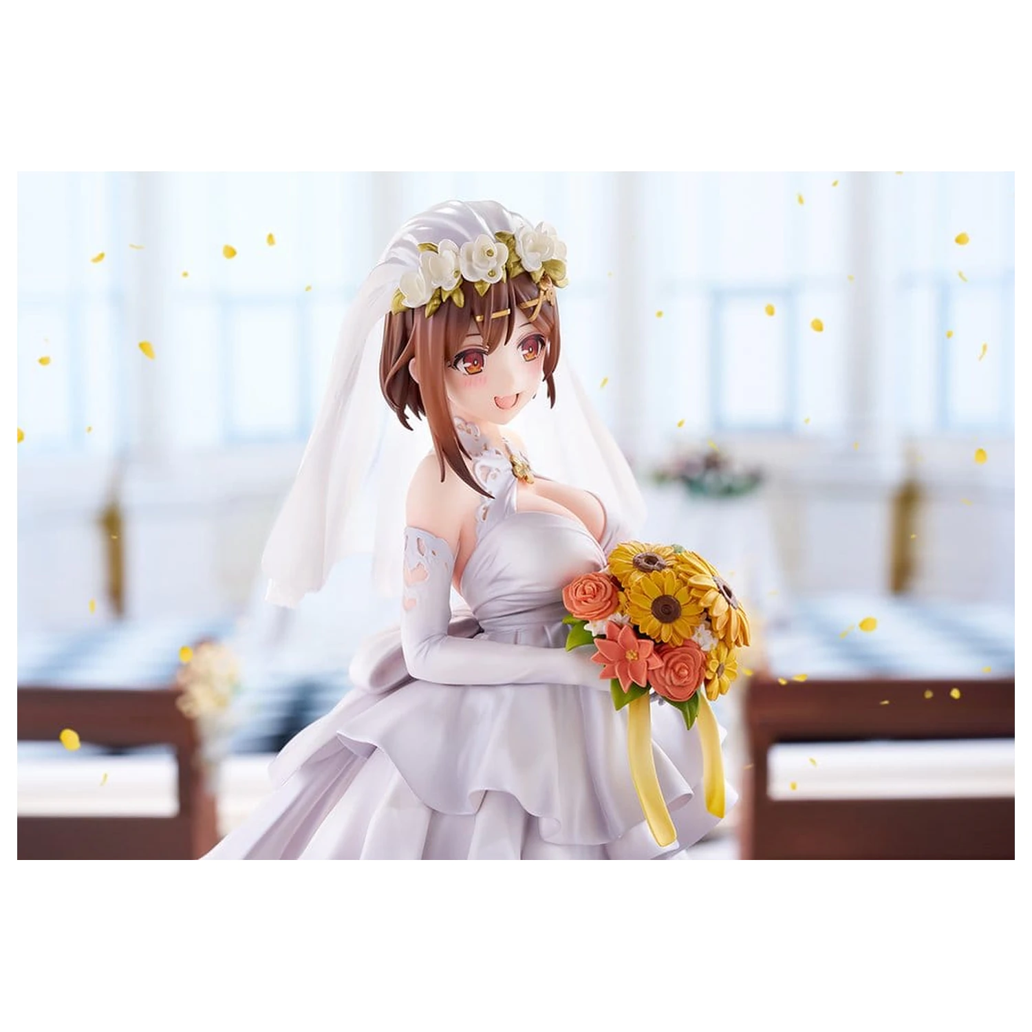 Atelier Ryza 3: Alchemist of the End & the Secret Key PVC figura 1/7 Ryza (Reisalin Stout) Wedding Style 25 cm fotografija izdelka