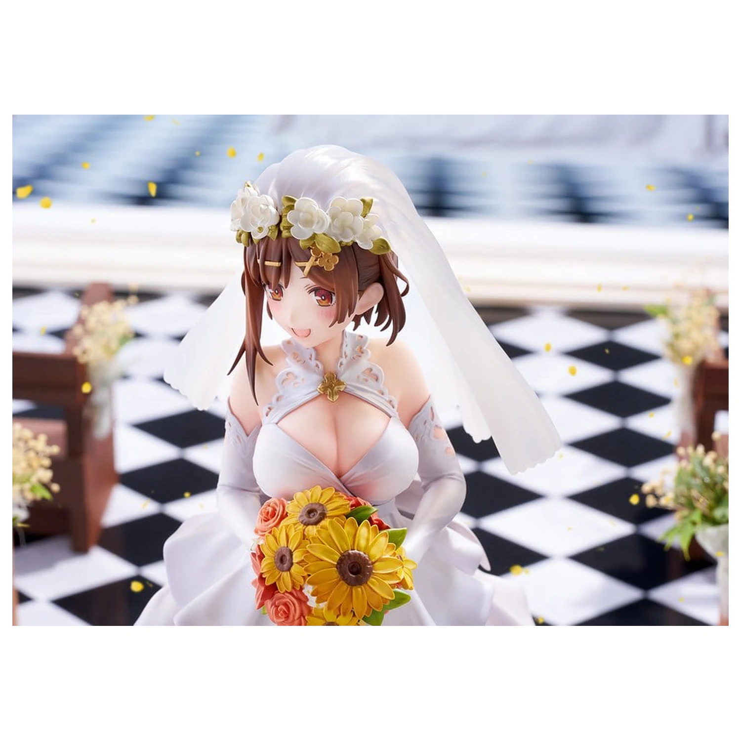 Atelier Ryza 3: Alchemist of the End & the Secret Key PVC figura 1/7 Ryza (Reisalin Stout) Wedding Style 25 cm fotografija izdelka