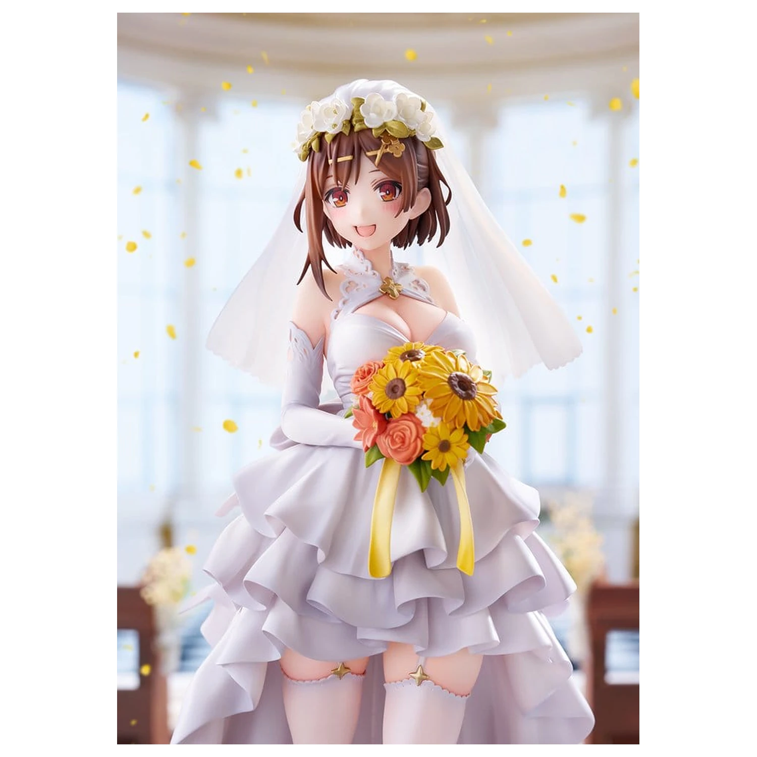 Atelier Ryza 3: Alchemist of the End & the Secret Key PVC figura 1/7 Ryza (Reisalin Stout) Wedding Style 25 cm fotografija izdelka