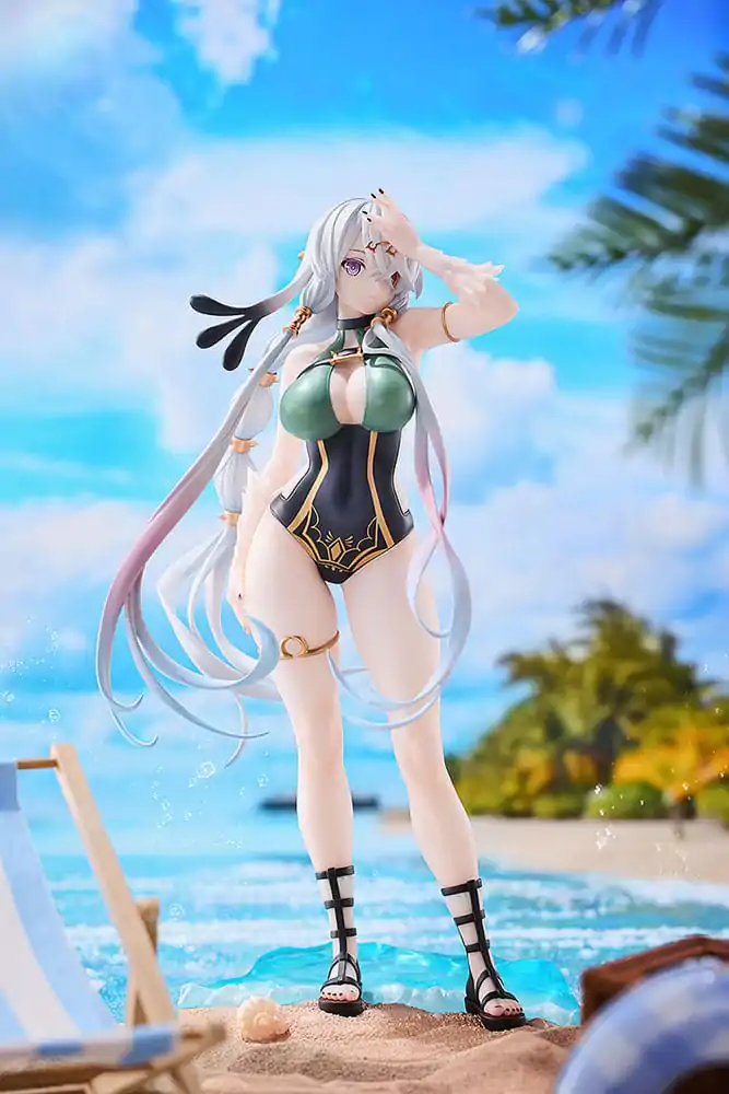 Atelier Ryza: Ever Darkness & the Secret Hideout PVC kip 1/7 Lila Decyrus: Swimsuit Ver. 24 cm fotografija izdelka