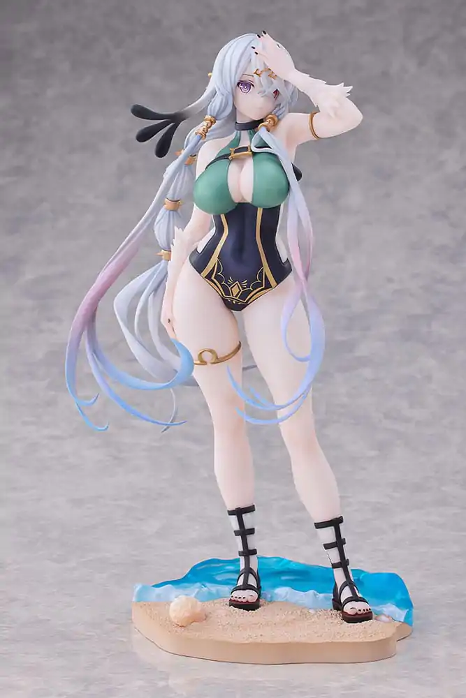 Atelier Ryza: Ever Darkness & the Secret Hideout PVC kip 1/7 Lila Decyrus: Swimsuit Ver. 24 cm fotografija izdelka