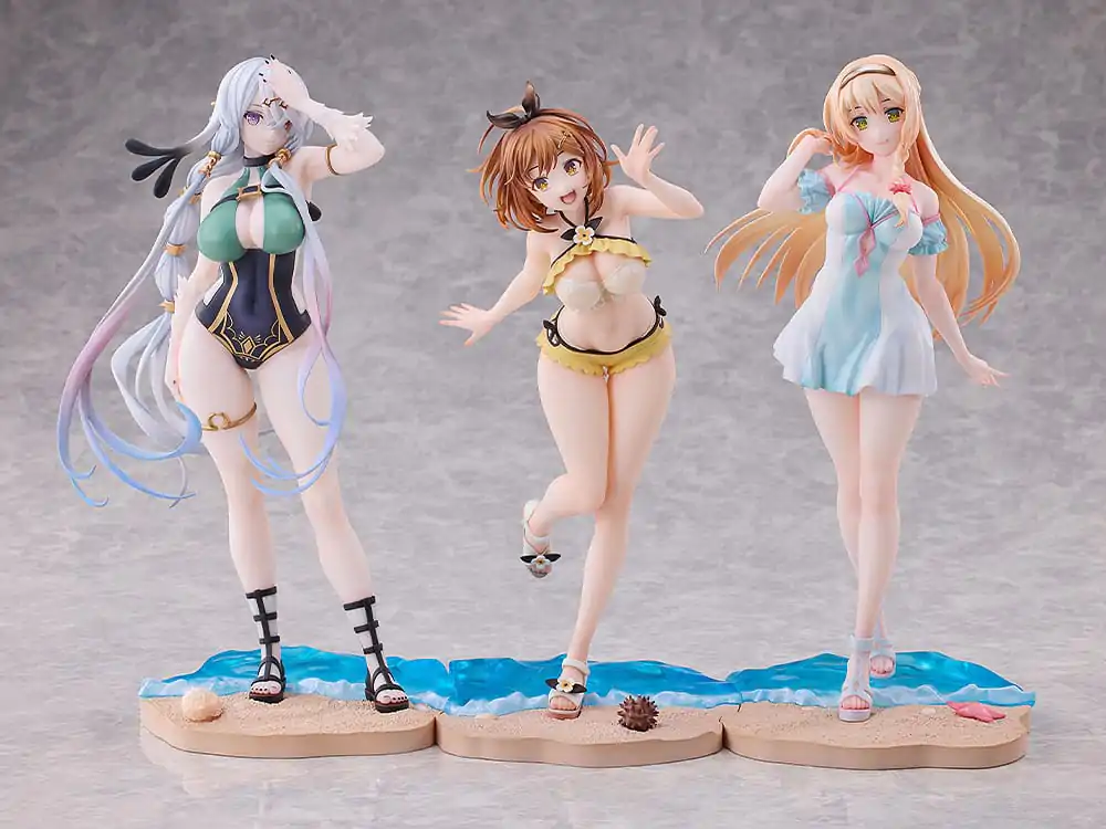 Atelier Ryza: Ever Darkness & the Secret Hideout PVC Kipi - Komplet 3 1/7 Ryza, Klaudia, Lila: Swimsuit Ver. fotografija izdelka