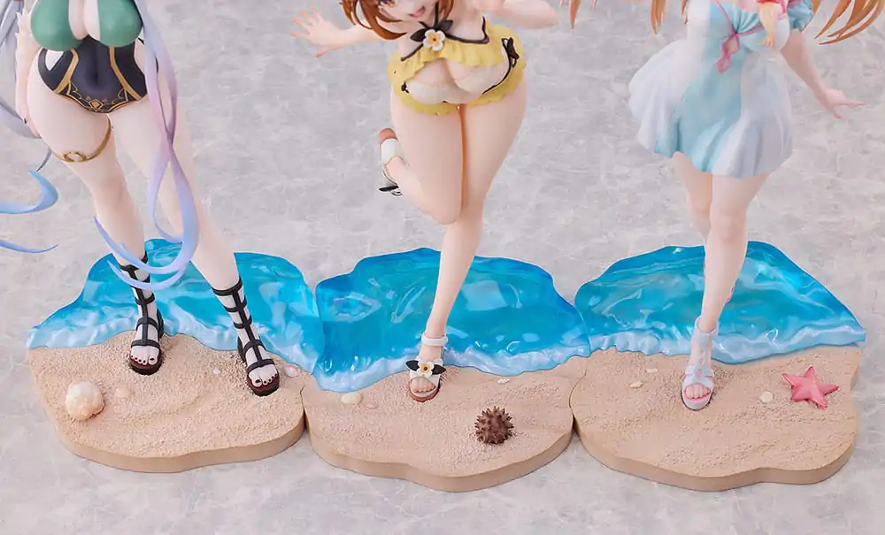 Atelier Ryza: Ever Darkness & the Secret Hideout PVC Kipi - Komplet 3 1/7 Ryza, Klaudia, Lila: Swimsuit Ver. fotografija izdelka