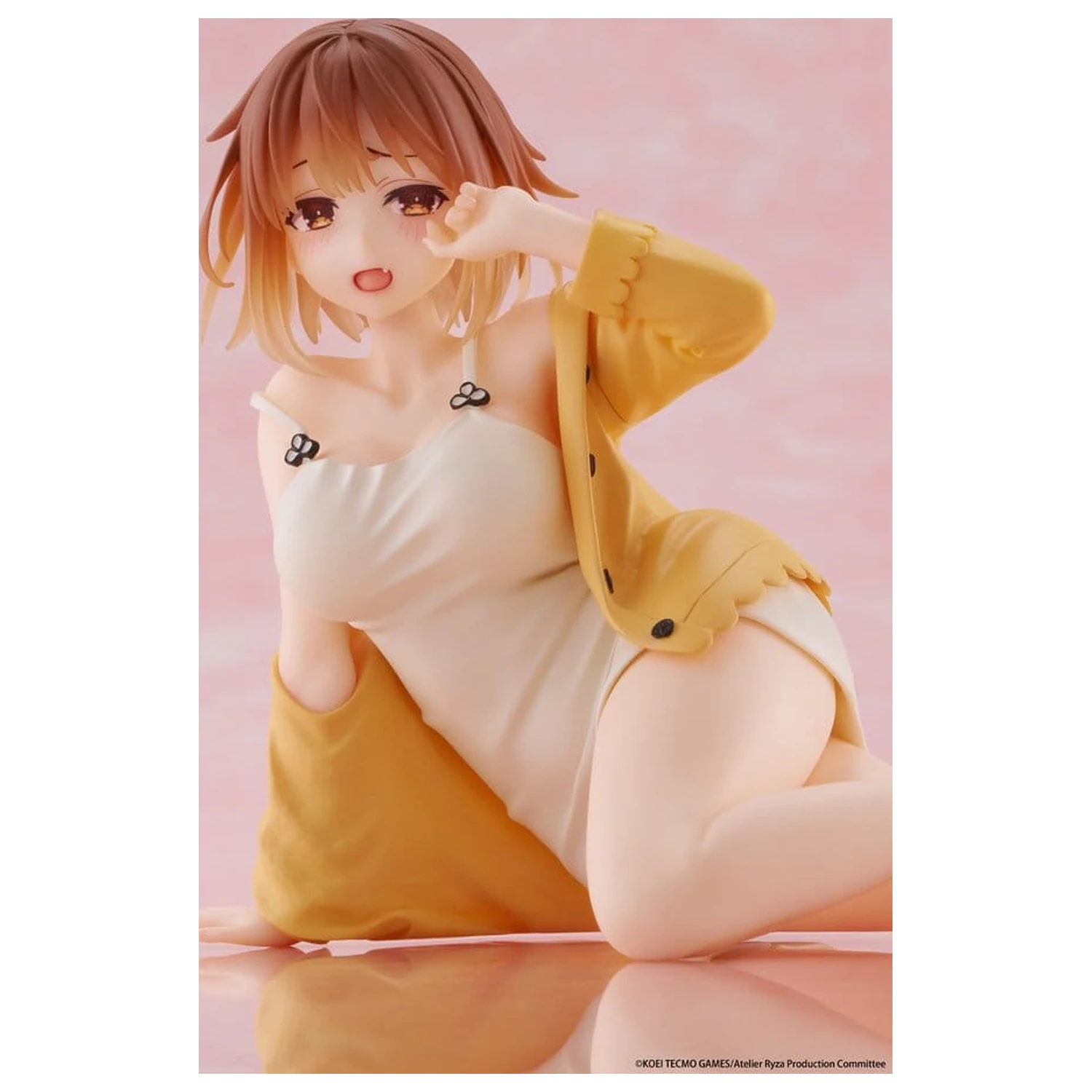 Atelier Ryza: Ever Darkness & The Secret Hideout Desktop Cute PVC figurica Ryza (Nightwear Ver.) ponovna izdaja 13 cm fotografija izdelka