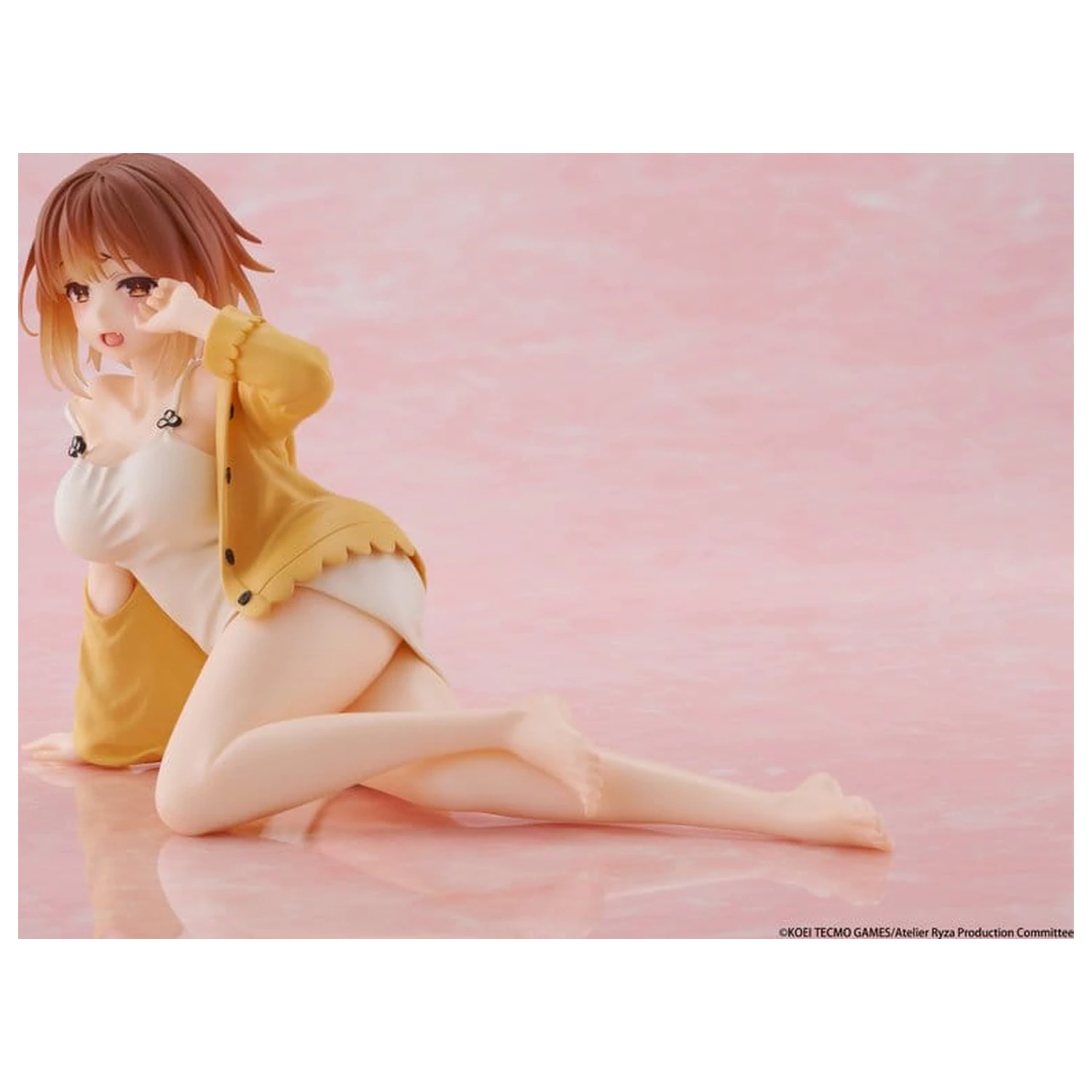 Atelier Ryza: Ever Darkness & The Secret Hideout Desktop Cute PVC figurica Ryza (Nightwear Ver.) ponovna izdaja 13 cm fotografija izdelka