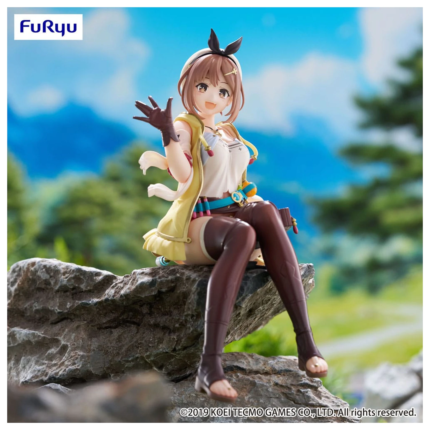 Atelier Ryza: Ever Darkness & the Secret Hideout The Animation KT model+ Zamašek za Noodle PVC kip Reisalin Stout 14 cm fotografija izdelka