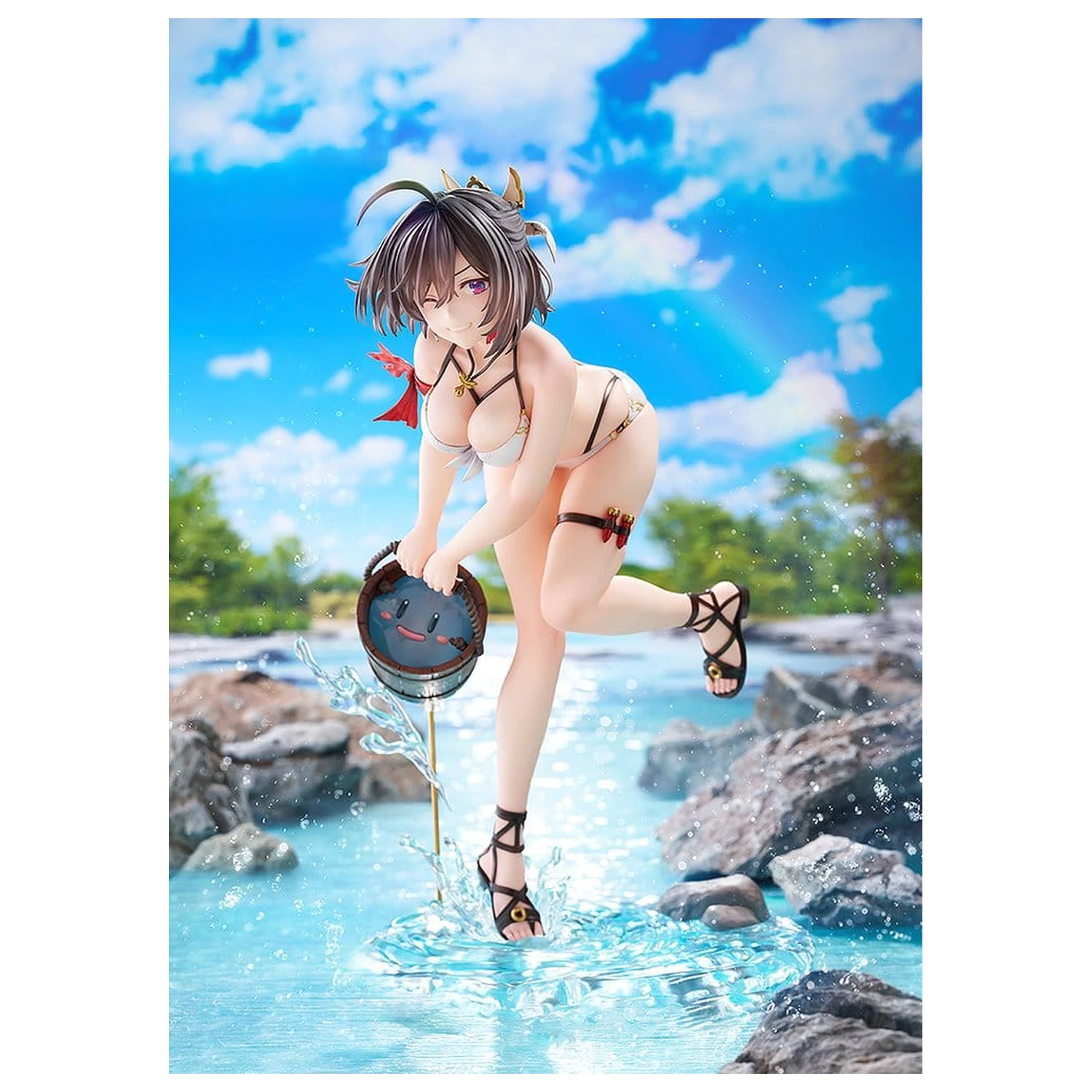 Atelier Yumia: The Alchemist of Memories & the Envisioned Land PVC figura 1/6 Yumia Liessfeldt: Playing in the Water Ver. 25 cm fotografija izdelka