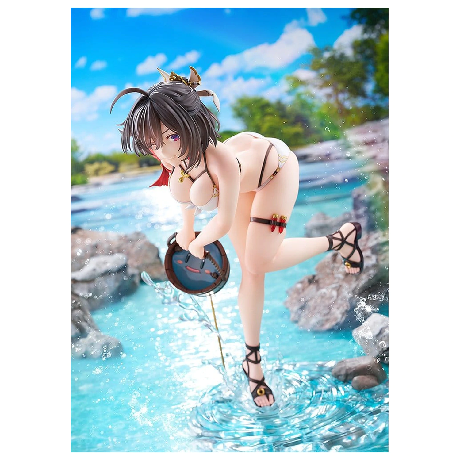 Atelier Yumia: The Alchemist of Memories & the Envisioned Land PVC figura 1/6 Yumia Liessfeldt: Playing in the Water Ver. 25 cm fotografija izdelka