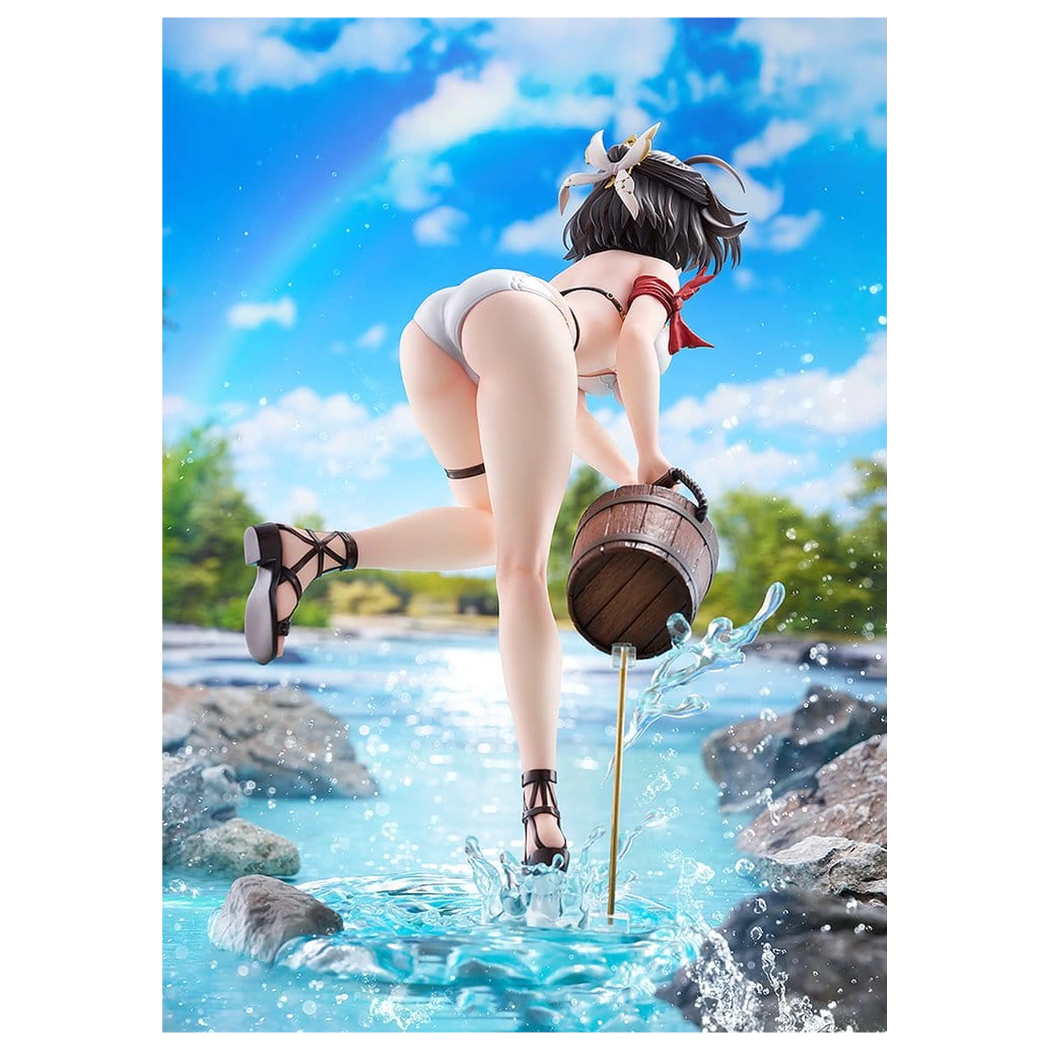 Atelier Yumia: The Alchemist of Memories & the Envisioned Land PVC figura 1/6 Yumia Liessfeldt: Playing in the Water Ver. 25 cm fotografija izdelka