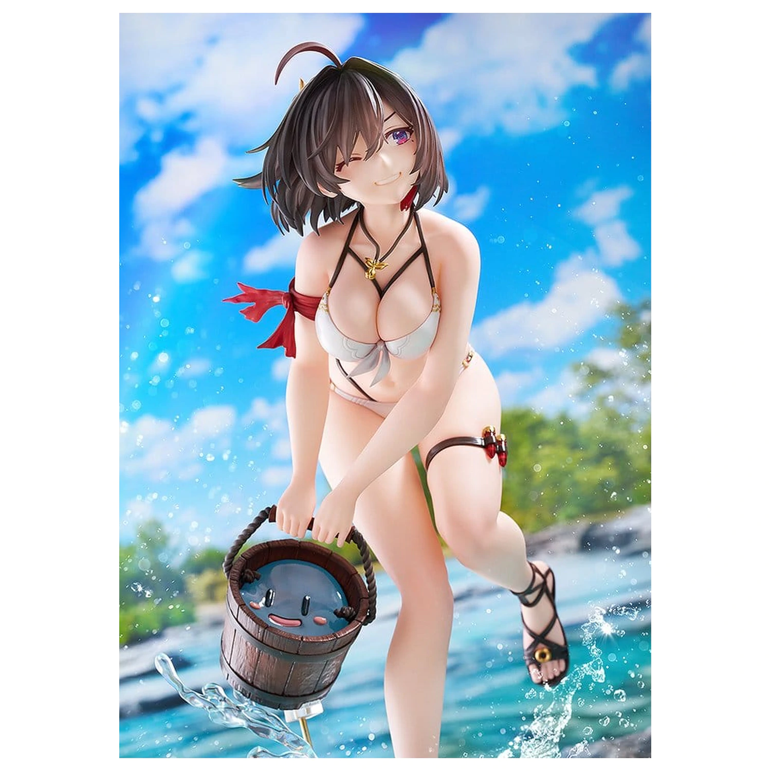Atelier Yumia: The Alchemist of Memories & the Envisioned Land PVC figura 1/6 Yumia Liessfeldt: Playing in the Water Ver. 25 cm fotografija izdelka