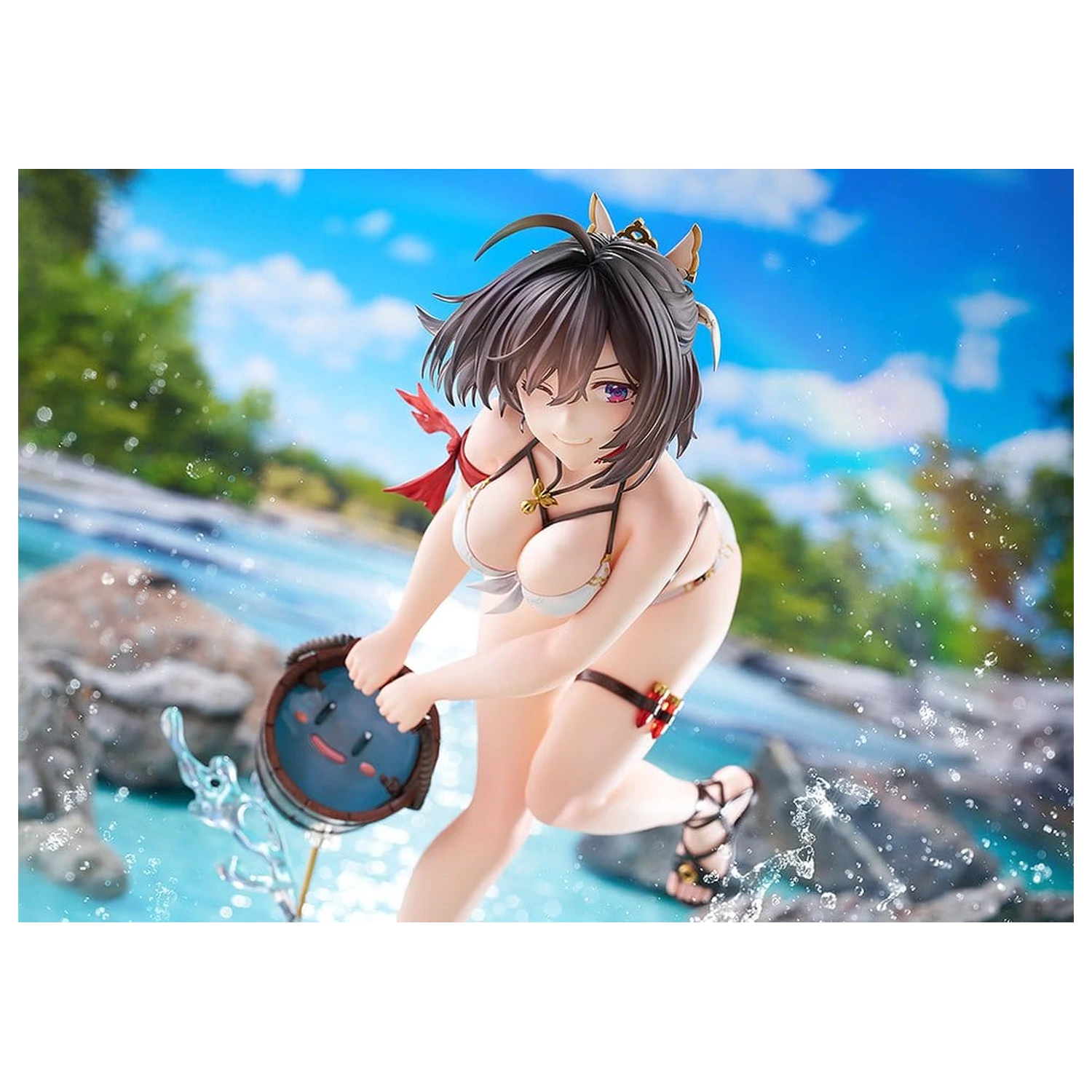 Atelier Yumia: The Alchemist of Memories & the Envisioned Land PVC figura 1/6 Yumia Liessfeldt: Playing in the Water Ver. 25 cm fotografija izdelka