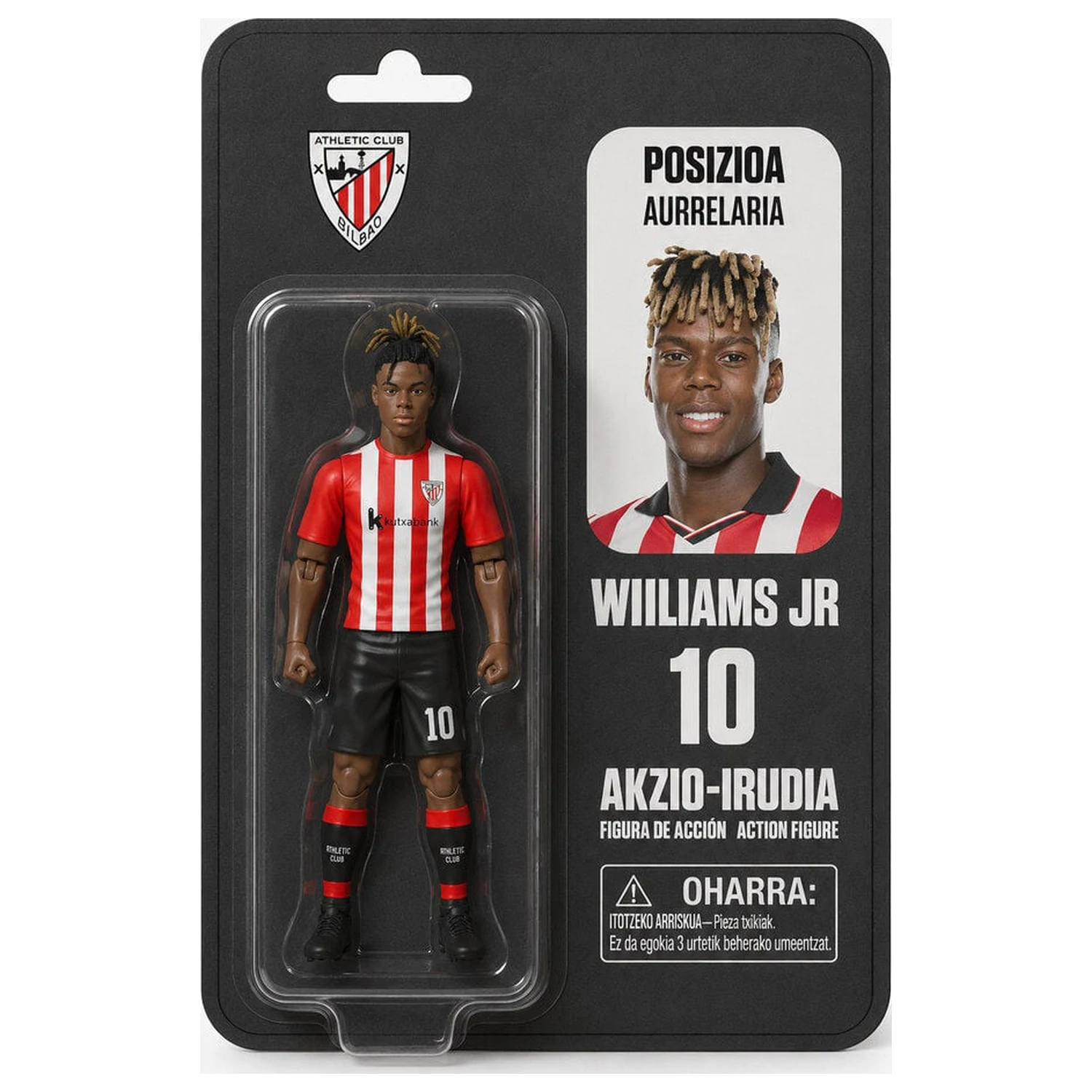 Athletic Club Bilbao Williams Jr akcijska figura 10cm fotografija izdelka