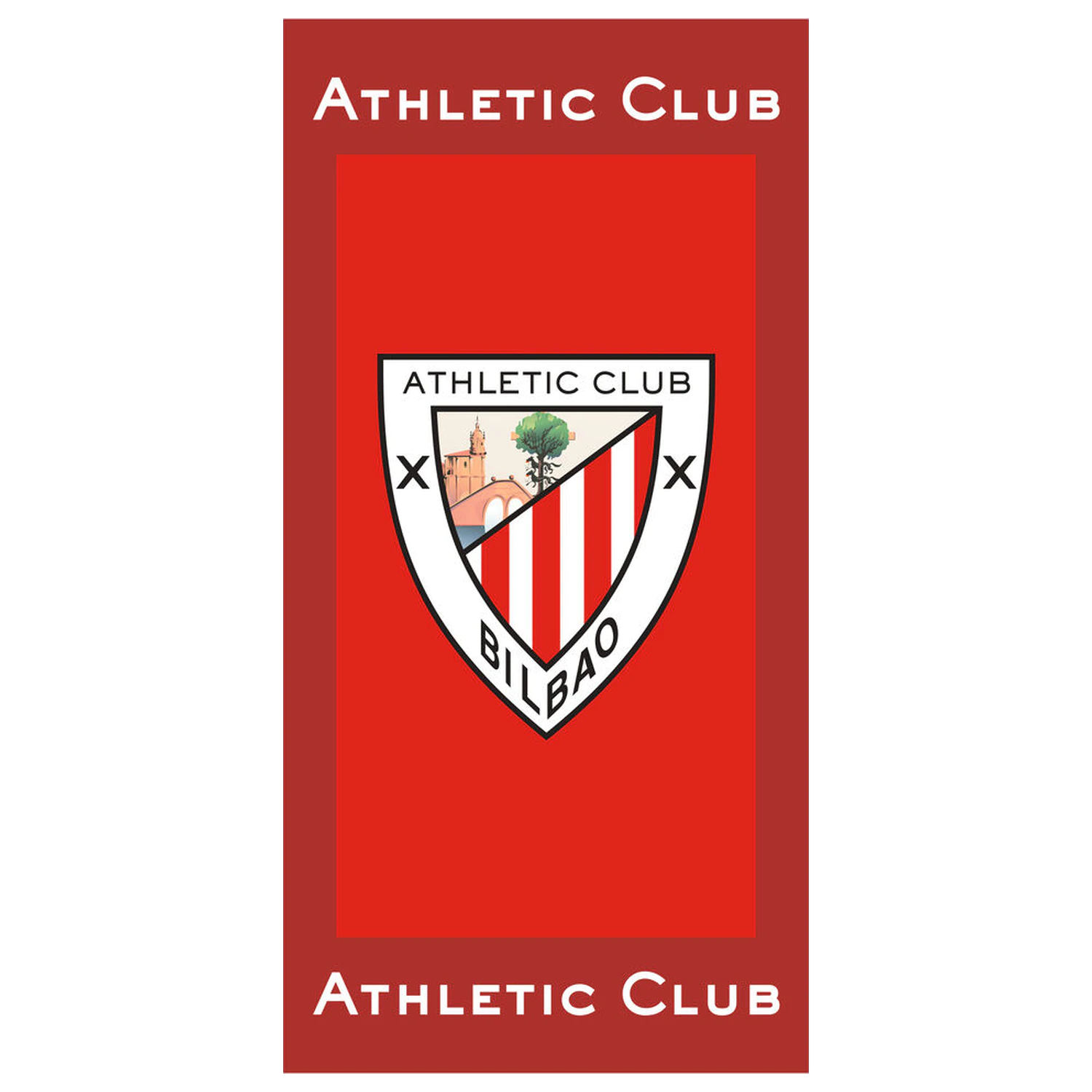 Athletic Club F.C bombažna brisača za plažo fotografija izdelka