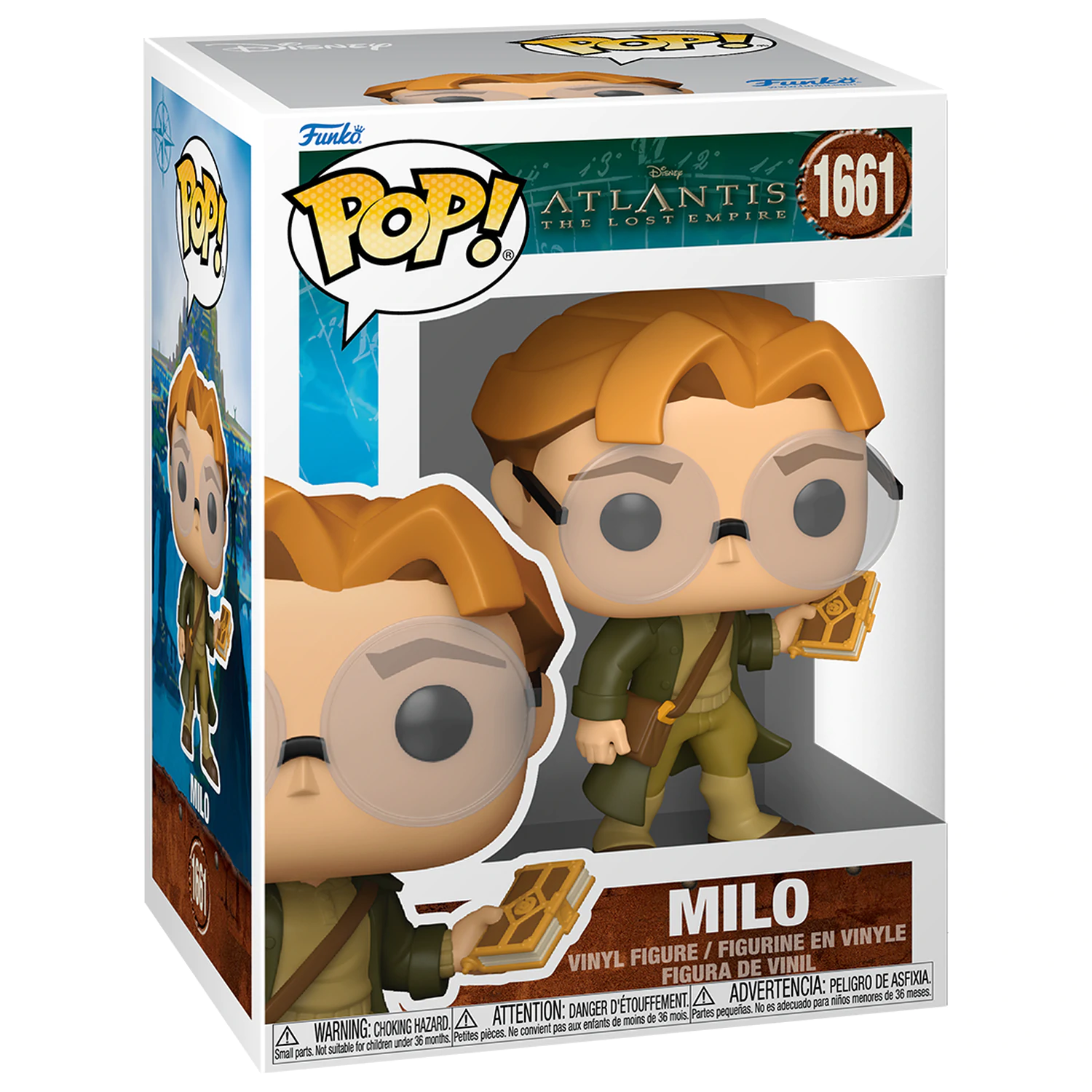 Atlantis: The Lost Empire Funko POP! vinilna figura Milo 9 cm fotografija izdelka