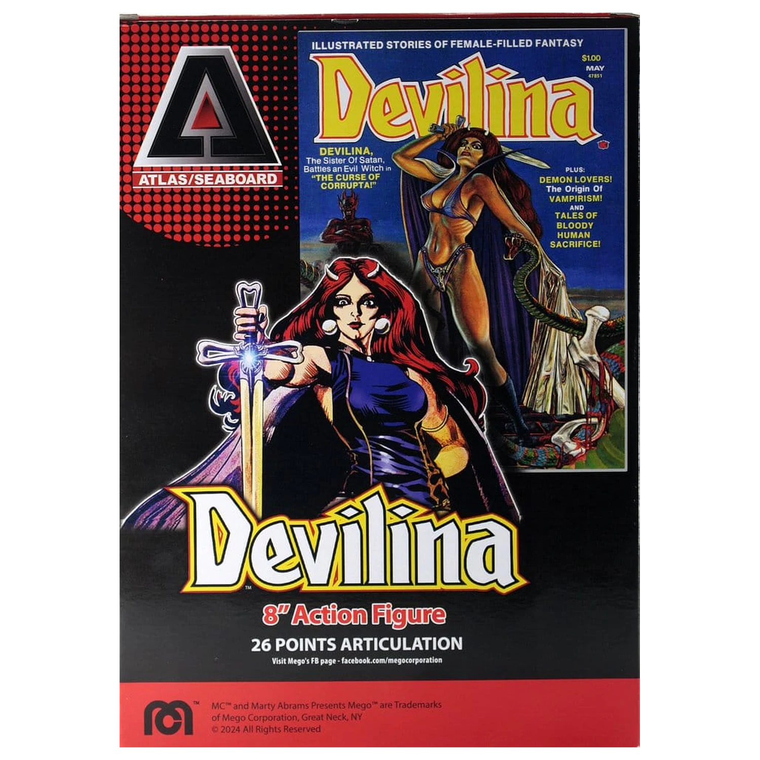 Atlas Comics akcijska figura Devilina 20 cm fotografija izdelka