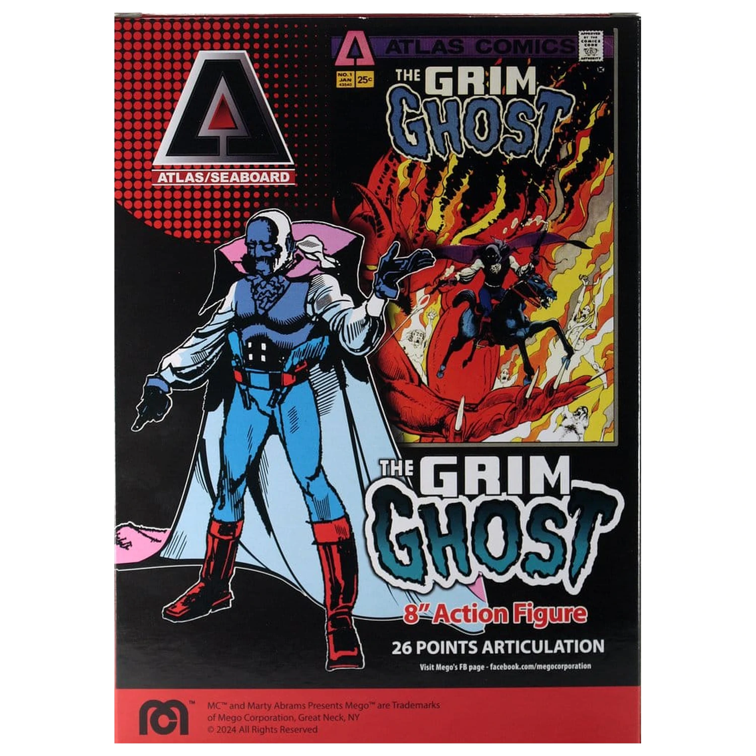Atlas Comics akcijska figura Grim Ghost 20 cm fotografija izdelka