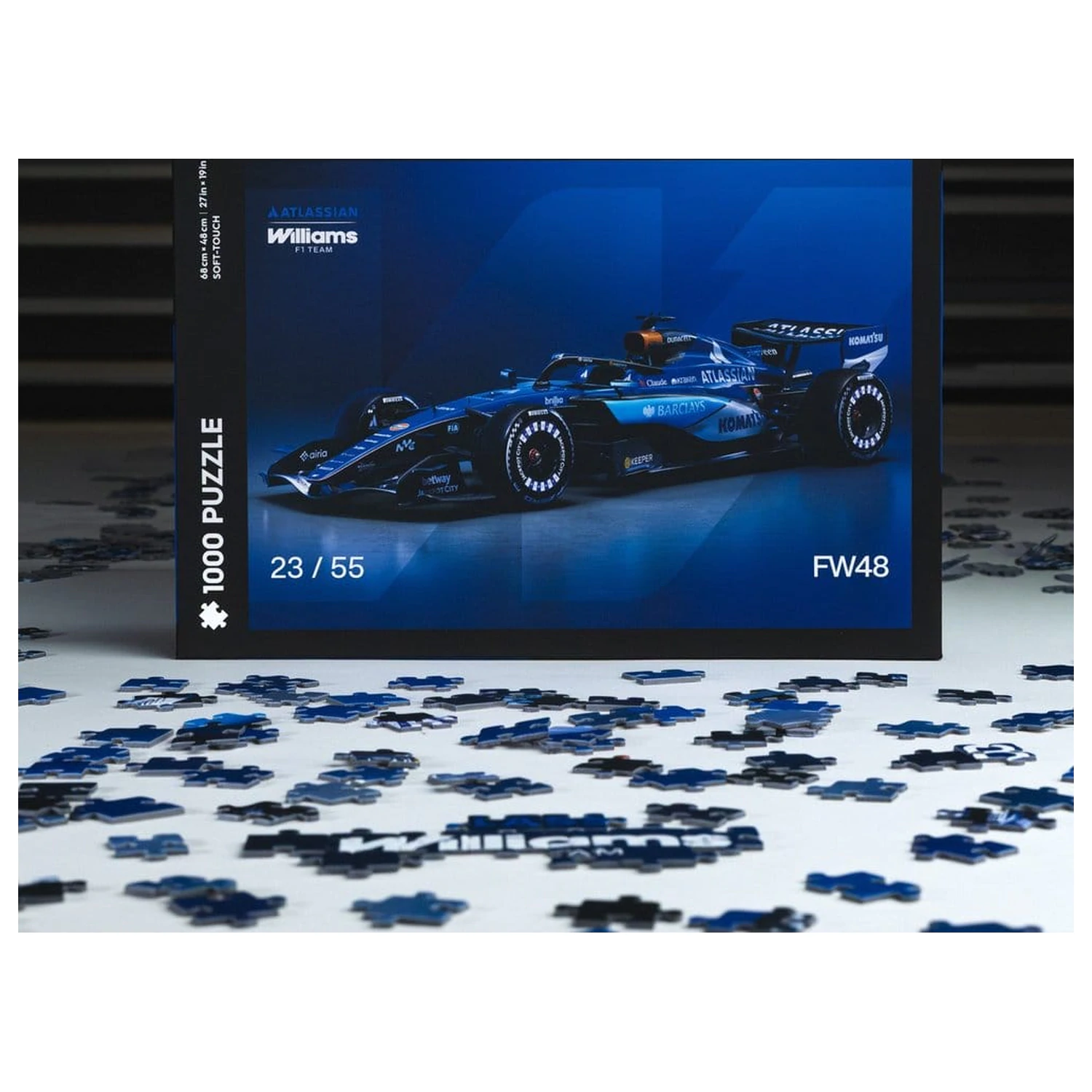 Atlassian Williams F1 Team Puzzle FW48 2026 (1000 kosov) 48 x 68 cm fotografija izdelka