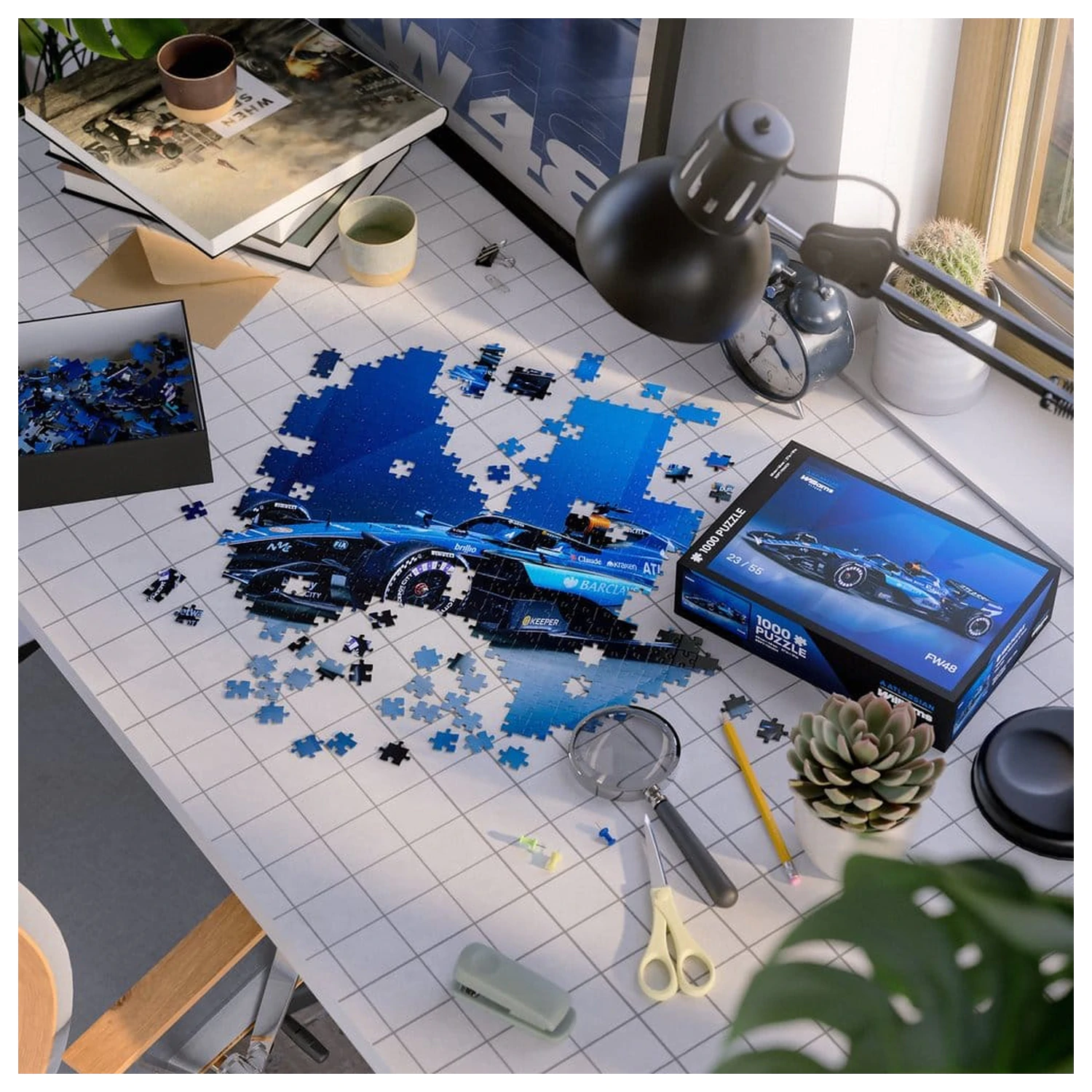 Atlassian Williams F1 Team Puzzle FW48 2026 (1000 kosov) 48 x 68 cm fotografija izdelka