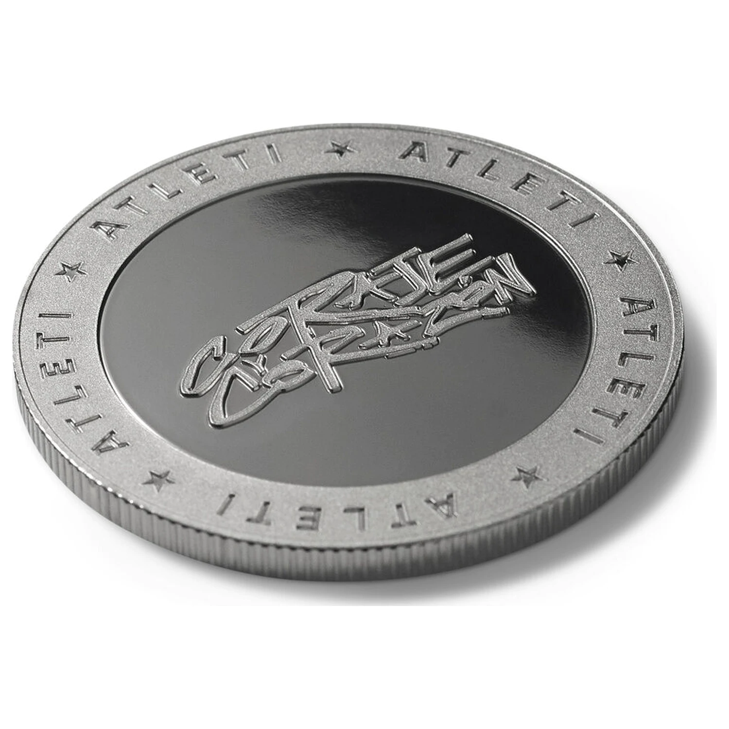 Atletico de Madrid spominski kovanec "Courage and Heart" fotografija izdelka