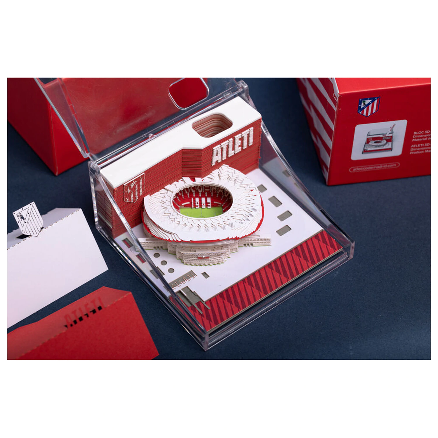 Atletico de Madrid Metropolitano 3D zvezek fotografija izdelka