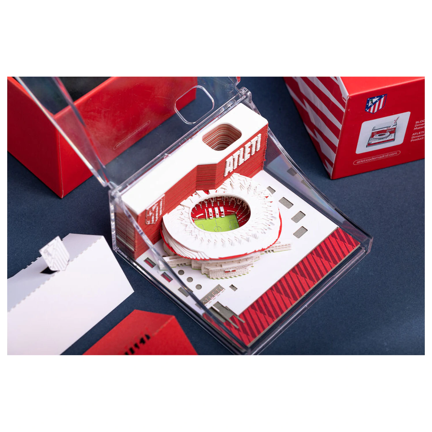 Atletico de Madrid Metropolitano 3D zvezek fotografija izdelka