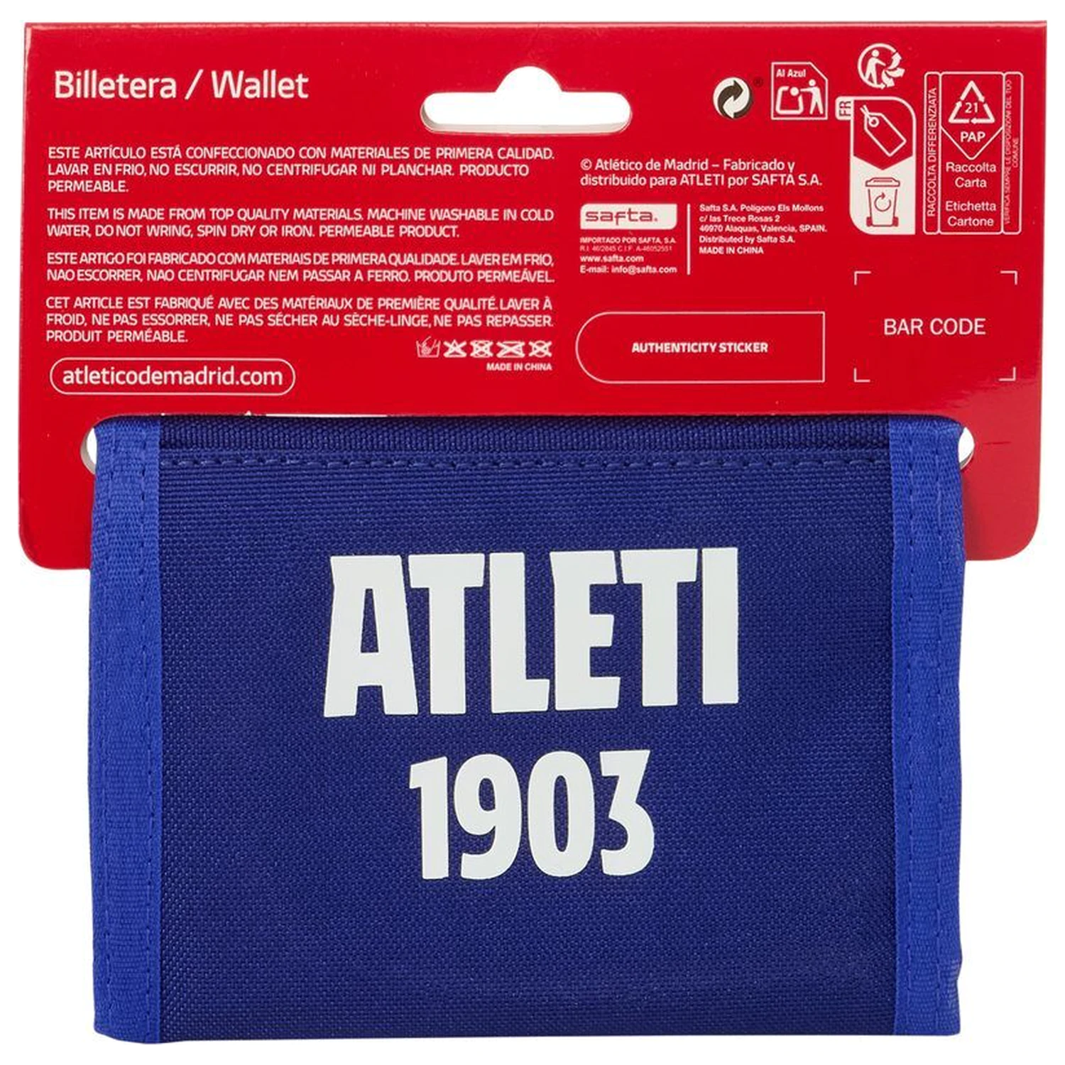 Atletico de Madrid denarnica fotografija izdelka