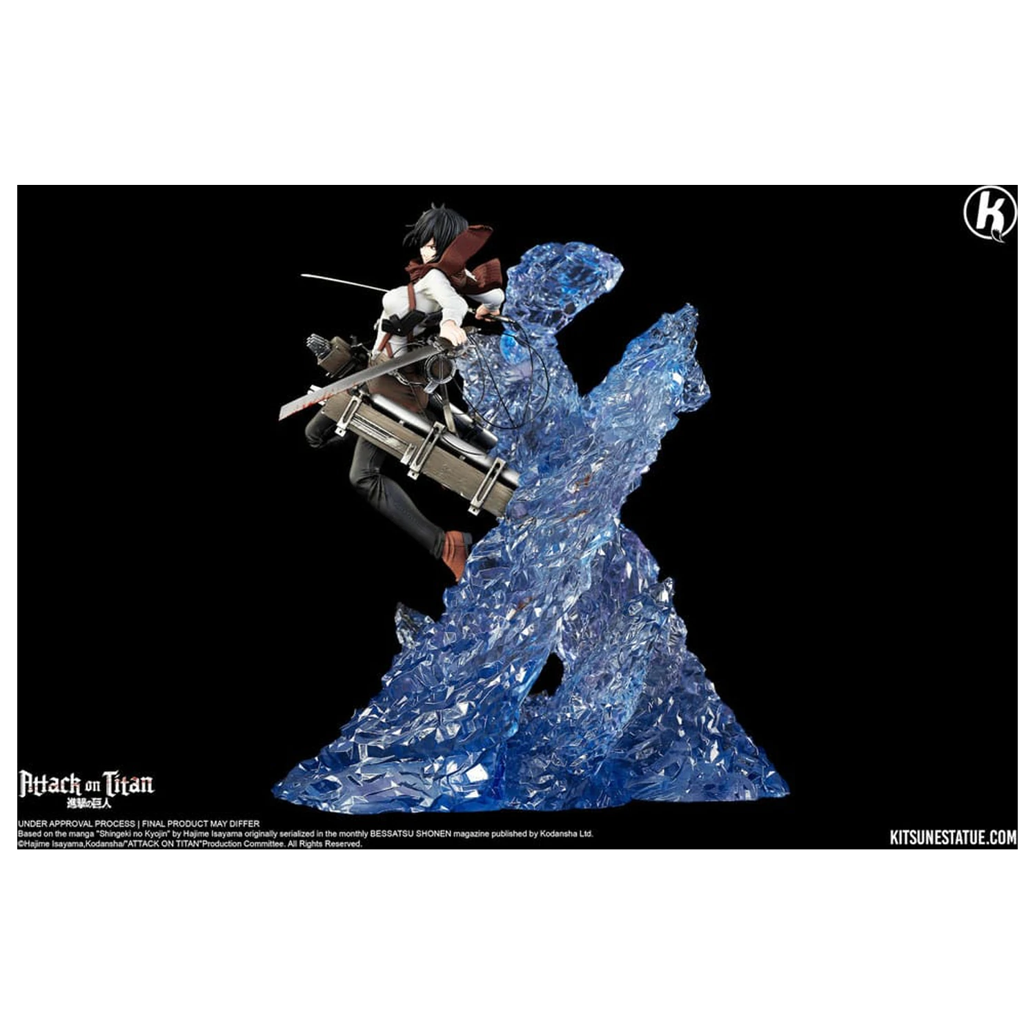 Attack on Titan kip 1/6 Mikasa Ackerman 39 cm fotografija izdelka