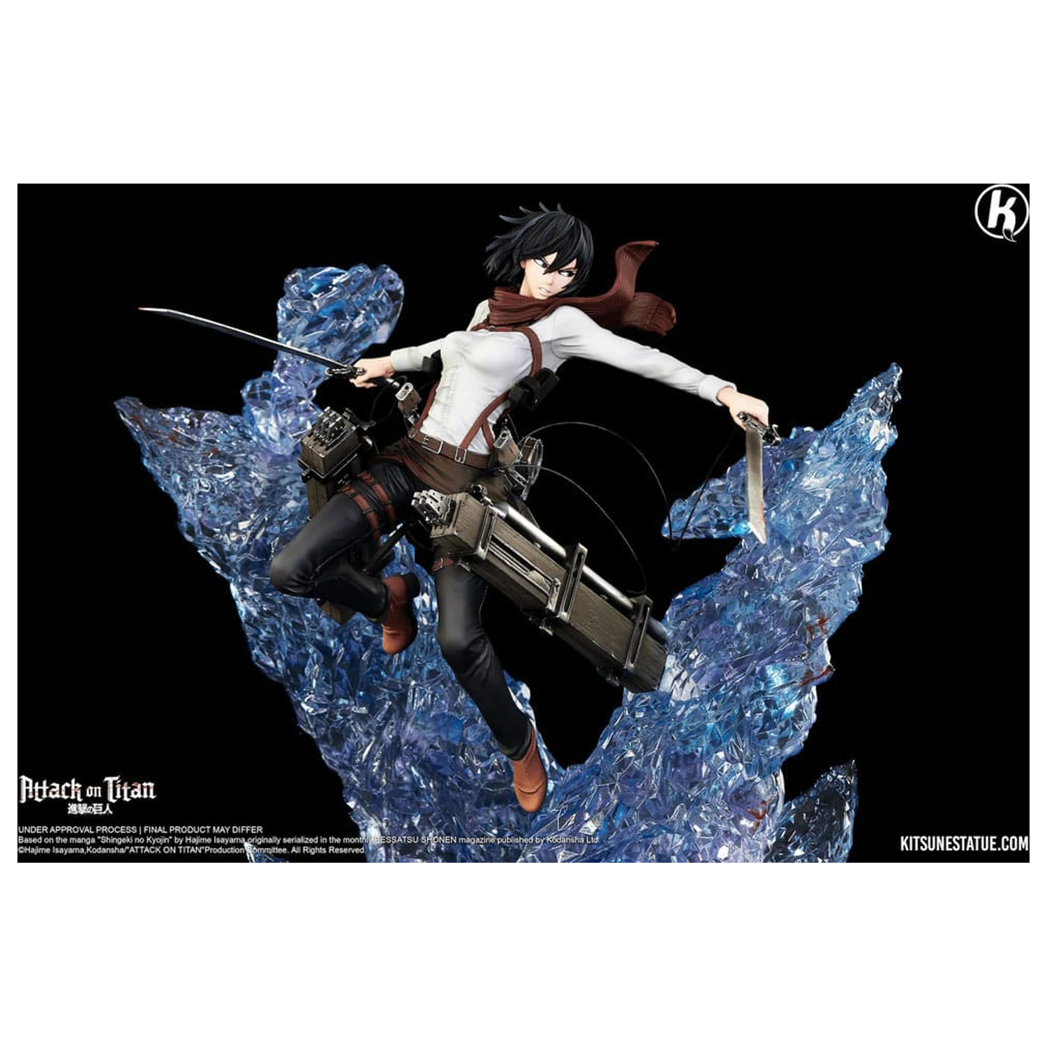 Attack on Titan kip 1/6 Mikasa Ackerman 39 cm fotografija izdelka