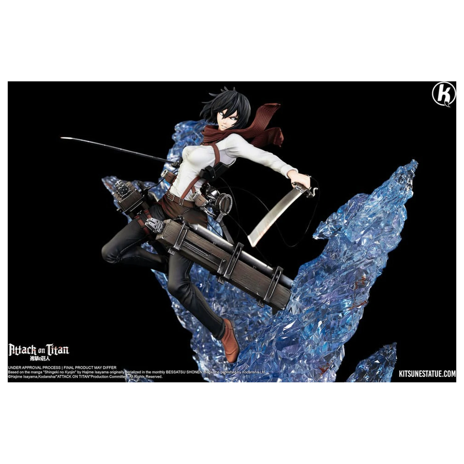 Attack on Titan kip 1/6 Mikasa Ackerman 39 cm fotografija izdelka