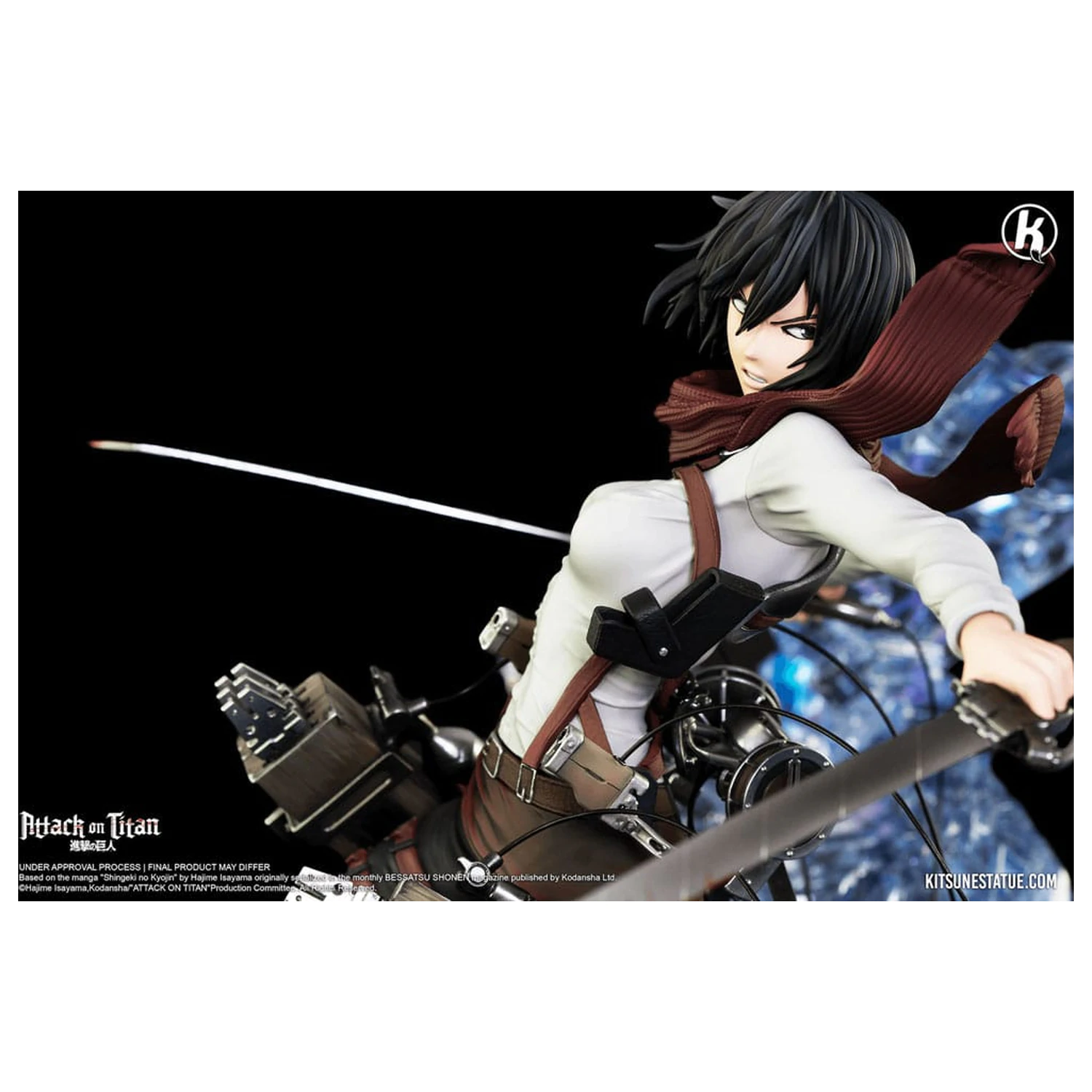 Attack on Titan kip 1/6 Mikasa Ackerman 39 cm fotografija izdelka