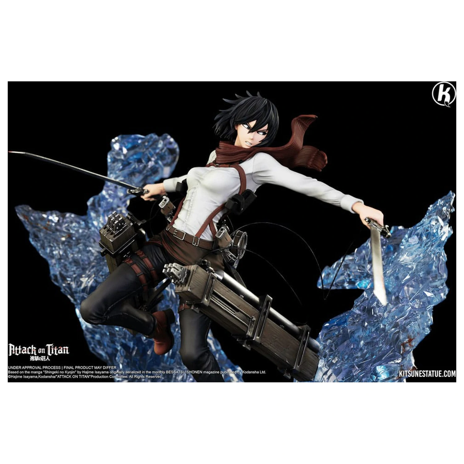 Attack on Titan kip 1/6 Mikasa Ackerman 39 cm fotografija izdelka